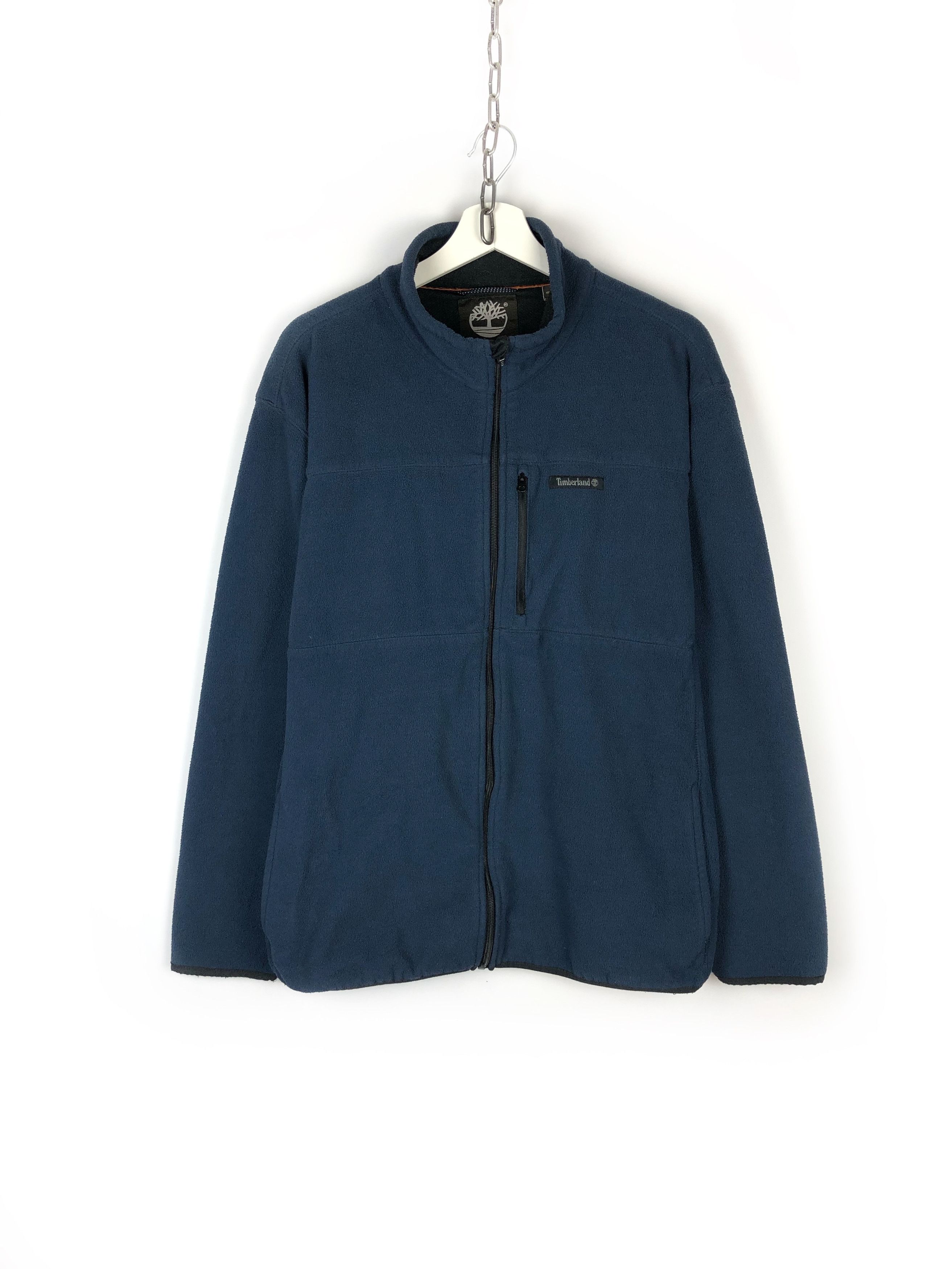 Timberland TIMBERLAND FLEECE JACKET ZIP PULLOVER NAVY SIZE XL Size US XL / EU 56 / 4 - 1 Thumbnail