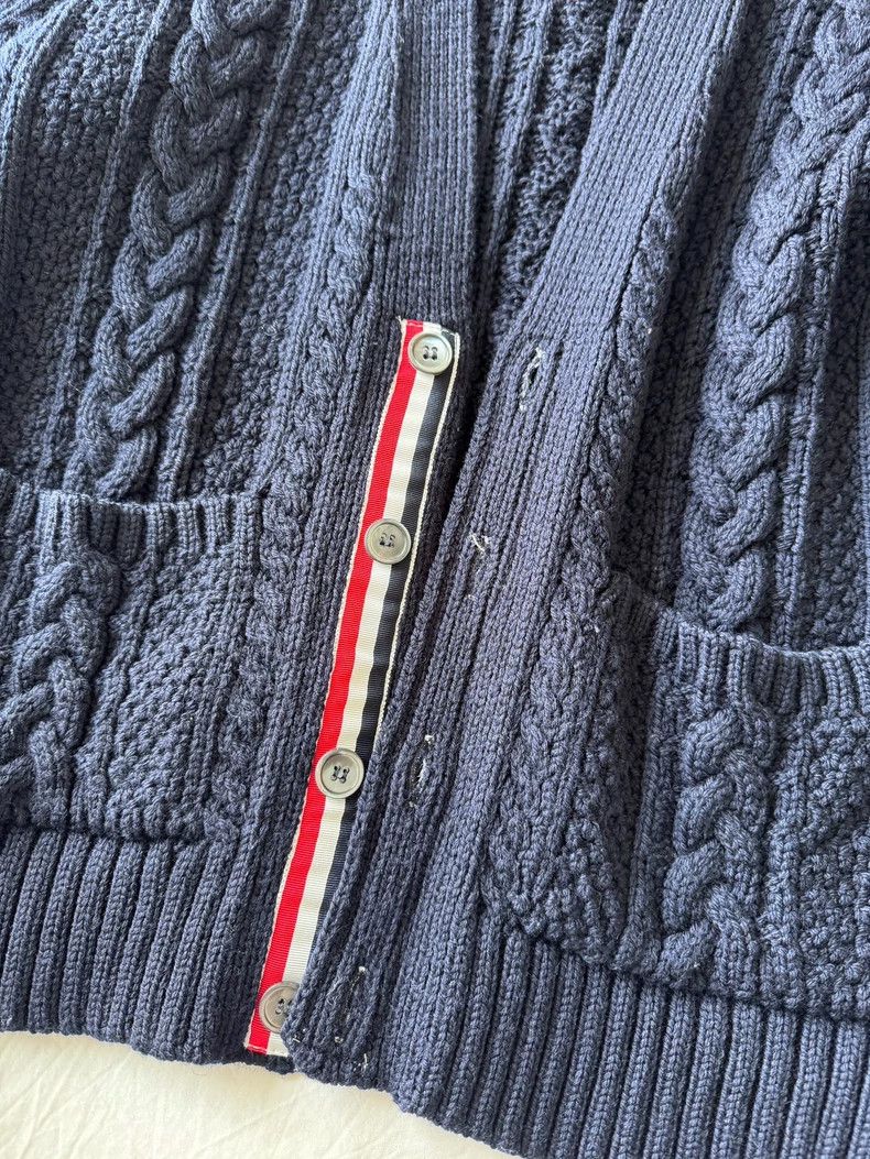Other Thom Browne size1 Blue and green knit sweater Size US S / EU 44-46 / 1 - 3 Thumbnail