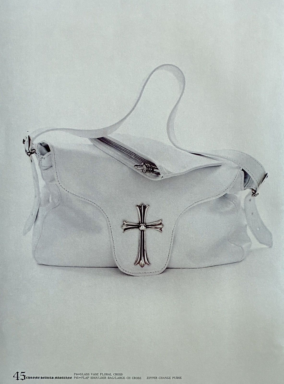 Chrome Hearts Chrome Hearts white hand bag photo Framed poster 9x11 Size ONE SIZE - 1 Thumbnail