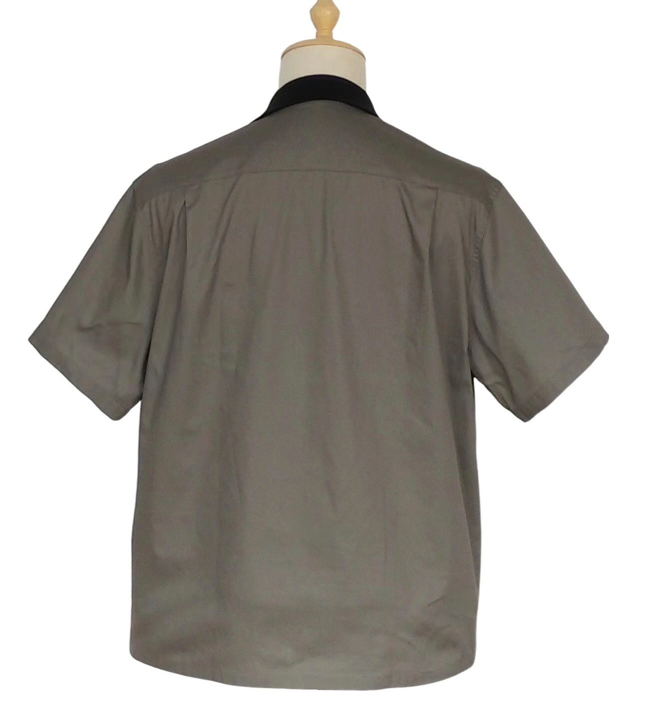 Other Men Shirts Casual Style Cotton Bowling Shirt Gray Size US XXL / EU 58 / 5 - 2 Thumbnail