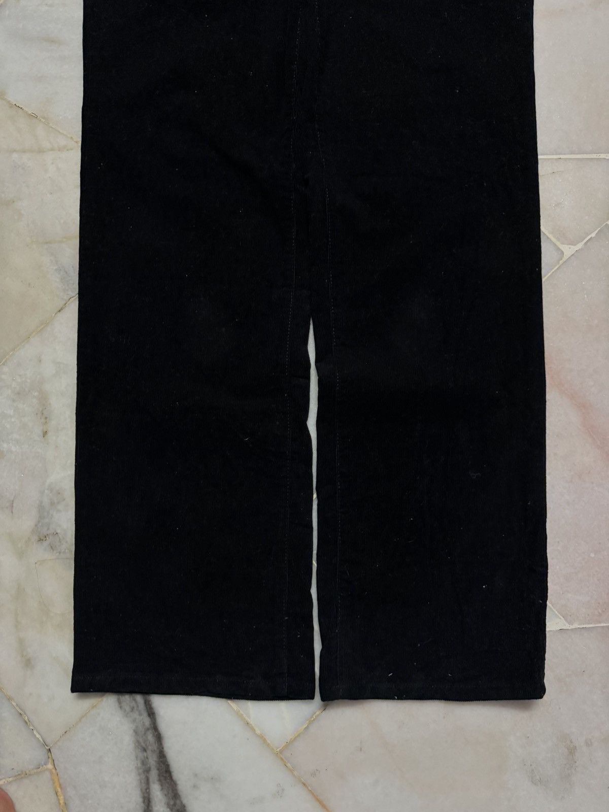 Versace Jeans Couture VERSACE JEANS COUTURE SUPER BLACK CORDUROY PANTS Size US 35 - 5 Thumbnail