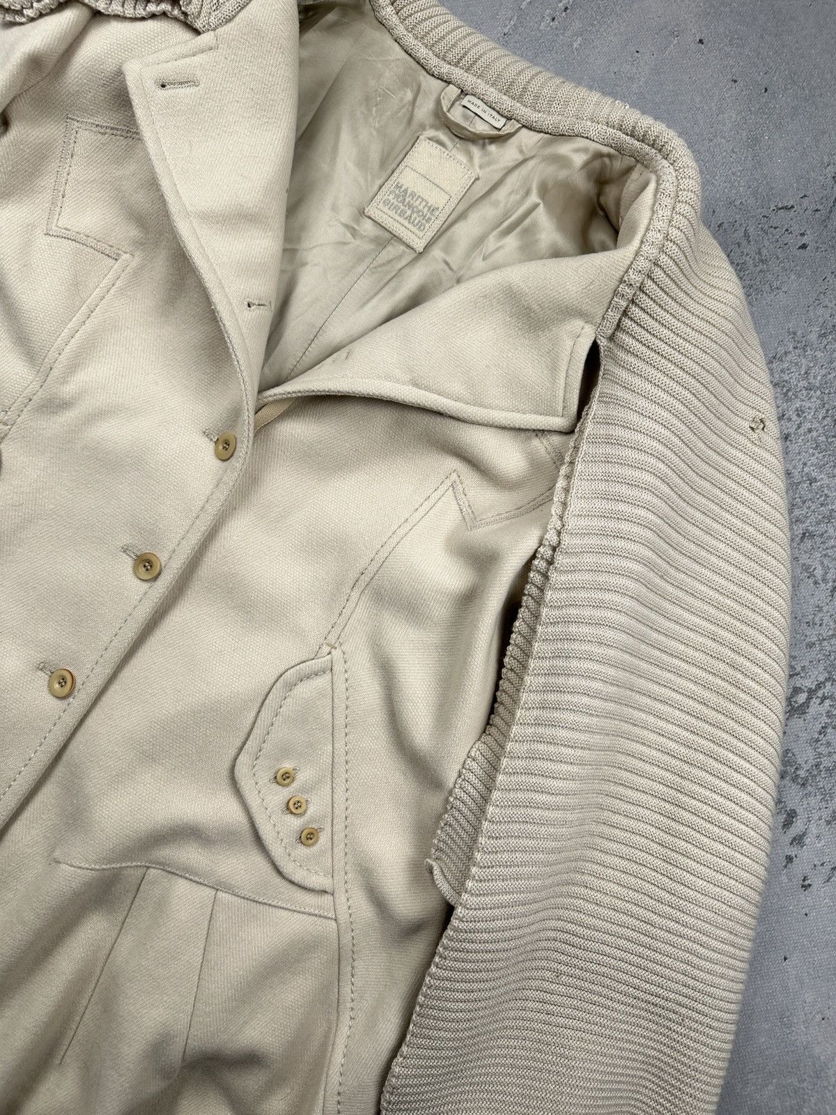 Marithe + Francois Girbaud Archive Marithe Francois Girbaud Wool Coat Cape Italy Y2K Size L / US 10 / IT 46 - 12 Thumbnail