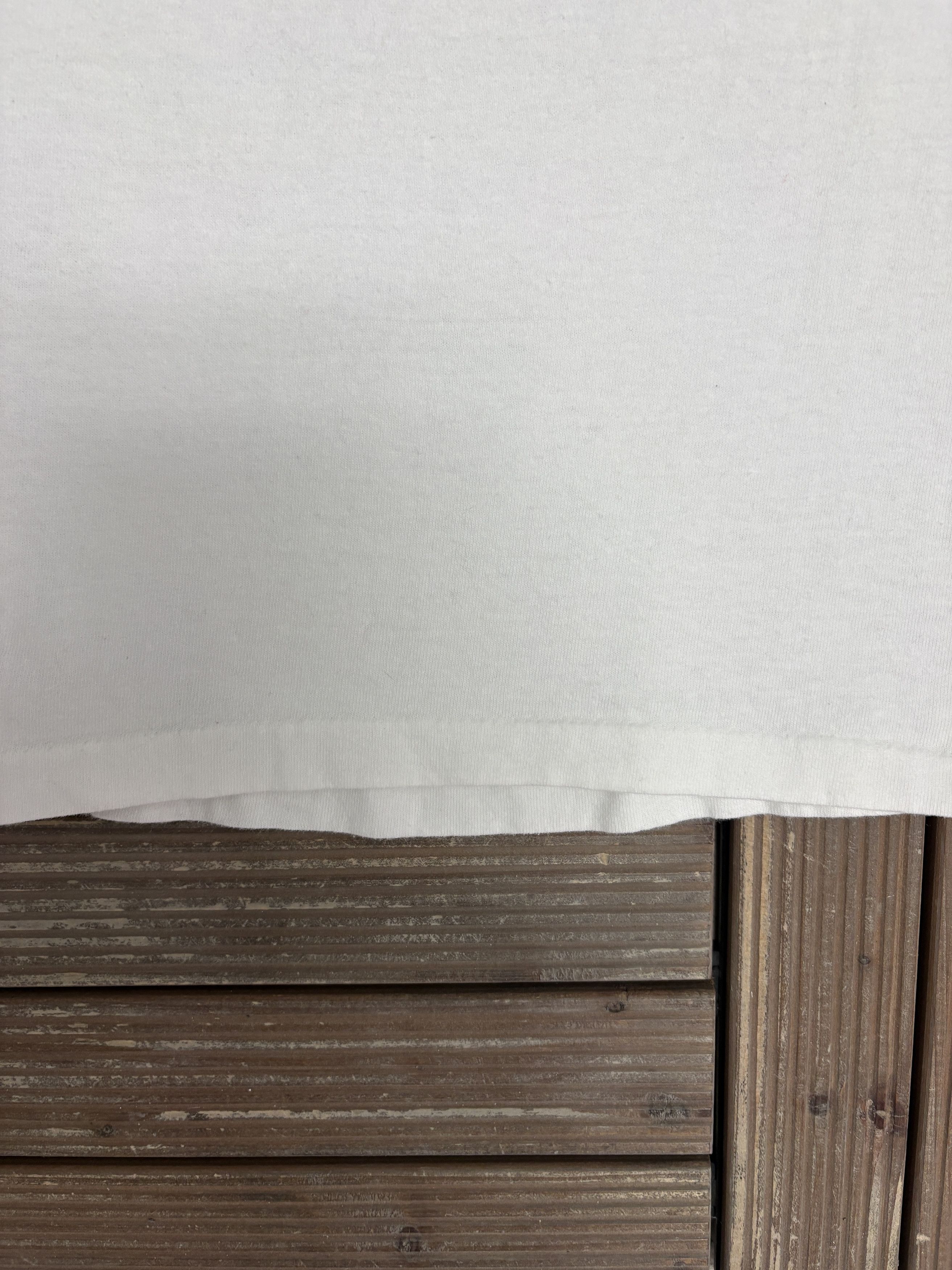 Vintage Buckeyes Airborne Division Vintage White T-Shirt Tee Size US L / EU 52-54 / 3 - 6 Thumbnail