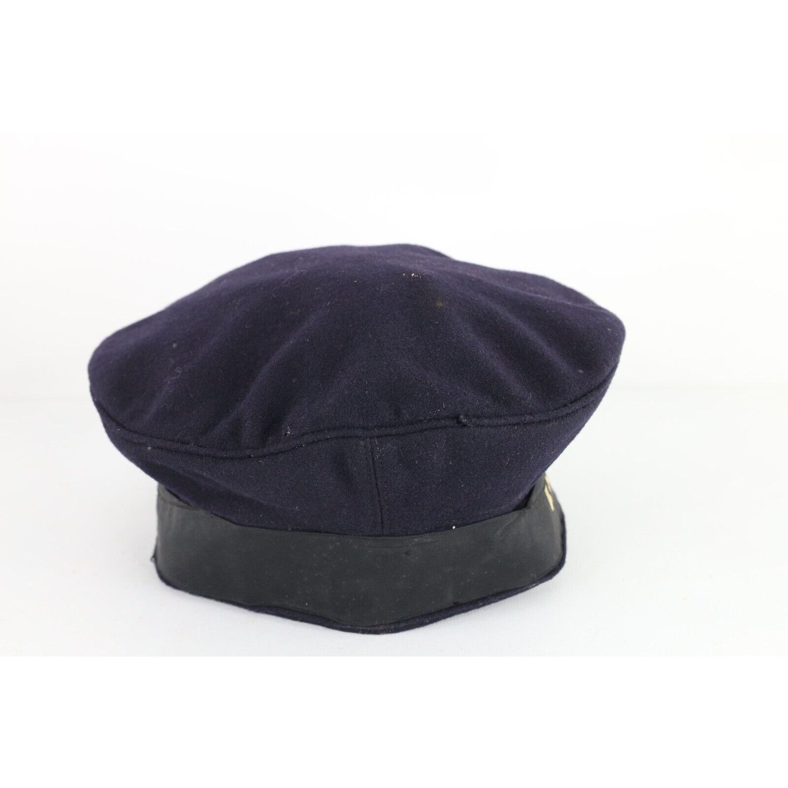 Vintage Vintage 50s Korean War United State Navy Wool Sailor Beret Size ONE SIZE - 5 Thumbnail