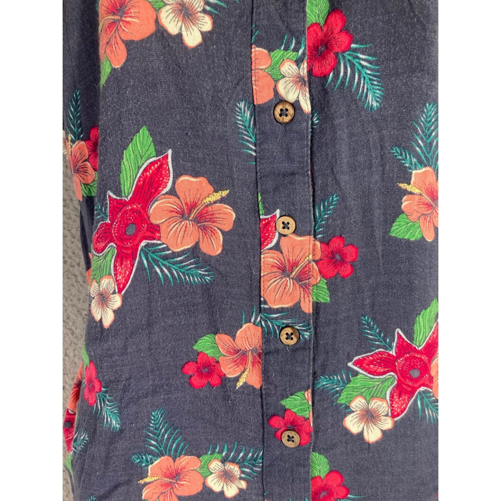 Other Stranger Things Demogorgon Floral Hawaiian Shirt Size 1 Size XL / US 12-14 / IT 48-50 - 8 Thumbnail