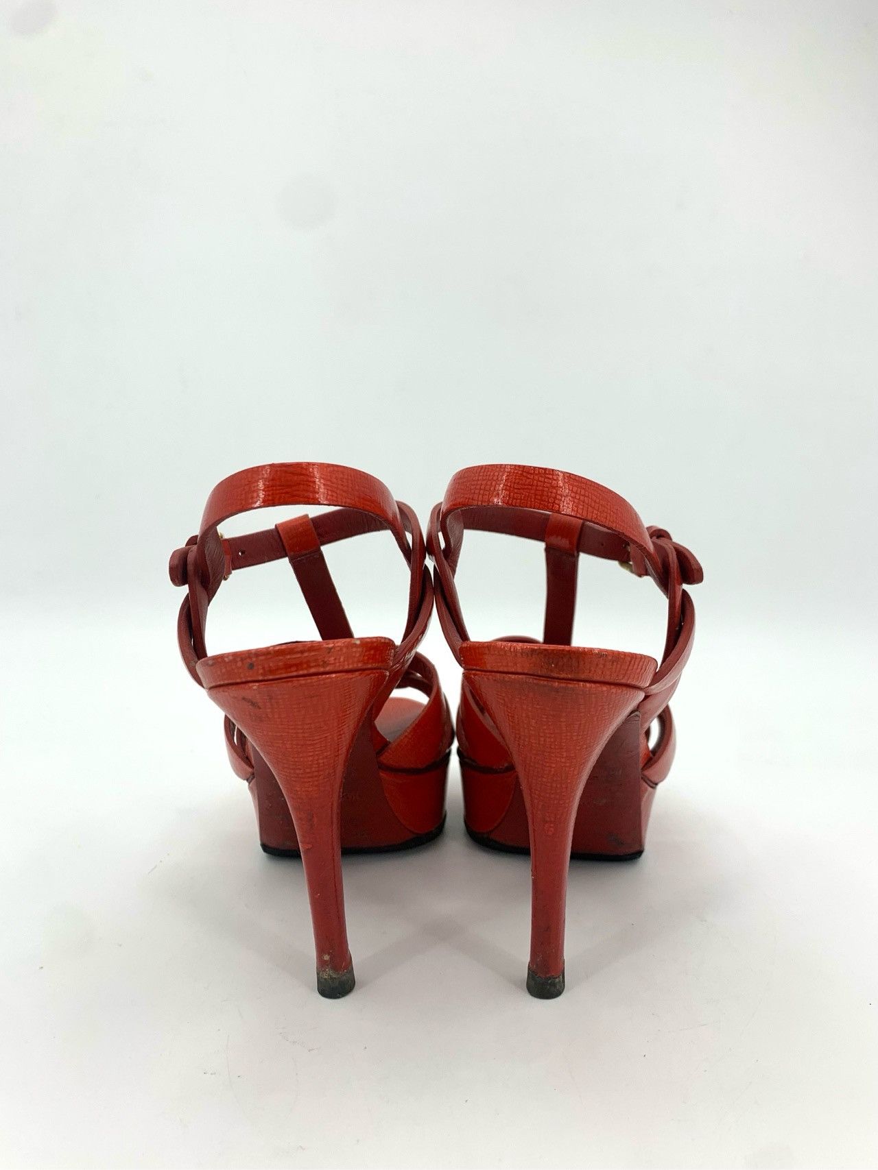 Yves Saint Laurent Yves Saint Laurent Patent Leather Platform High Heels Size US 4 / IT 34 - 4 Thumbnail