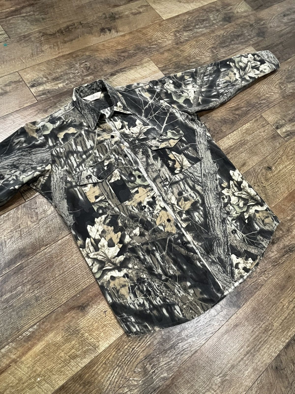 Redhead VTG 90s Mossy Oak Camo Hunting Button Up Shirt RedHead USA L Size US L / EU 52-54 / 3 - 5 Thumbnail
