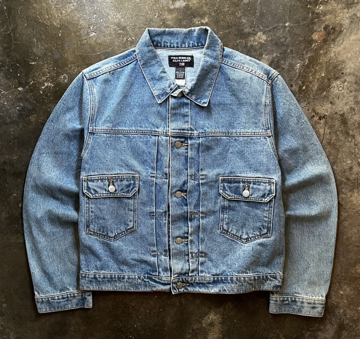 1990s Polo Jeans Co. Ralph Lauren Type II Denim Jacket