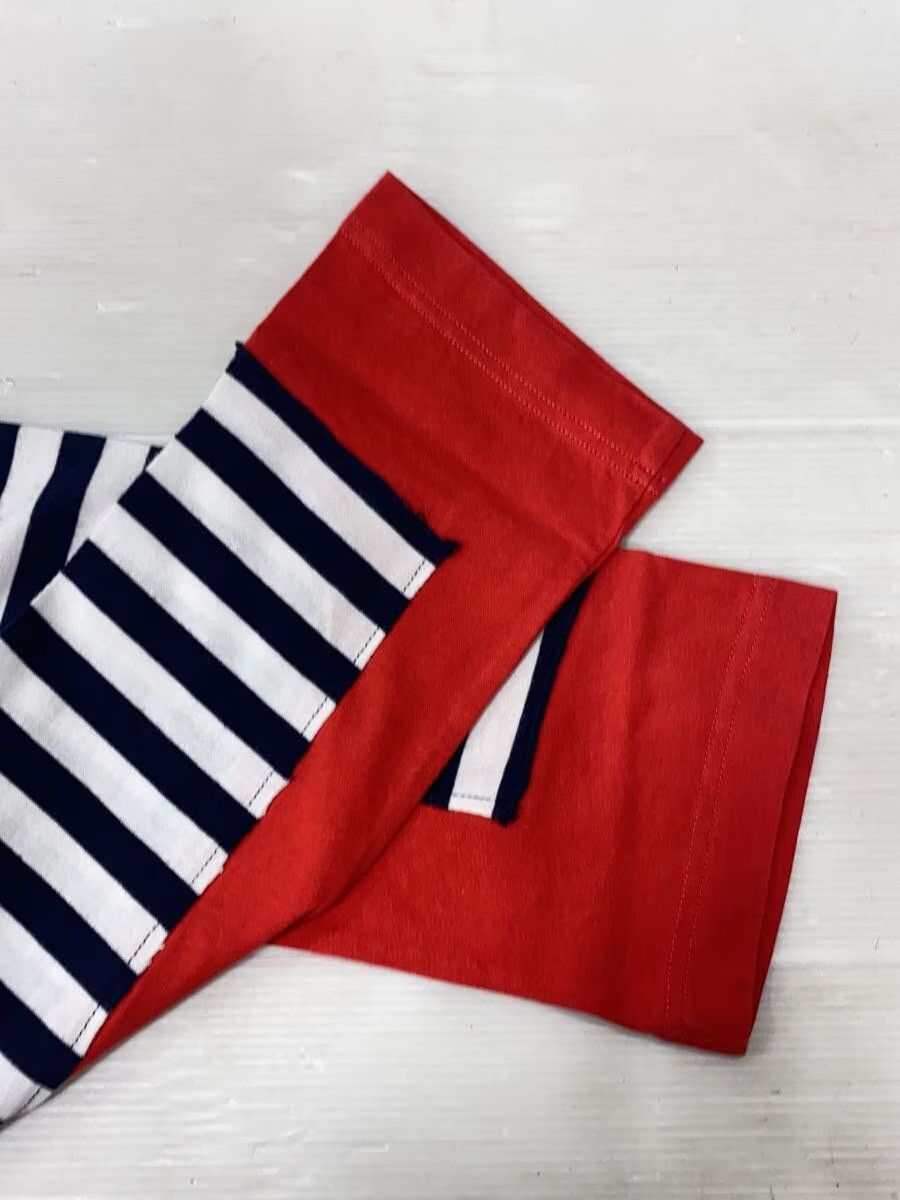Comme des Garcons Reconstructed Striped Long Sleeve Tee - Comme Des Garcons Size US L / EU 52-54 / 3 - 3 Thumbnail