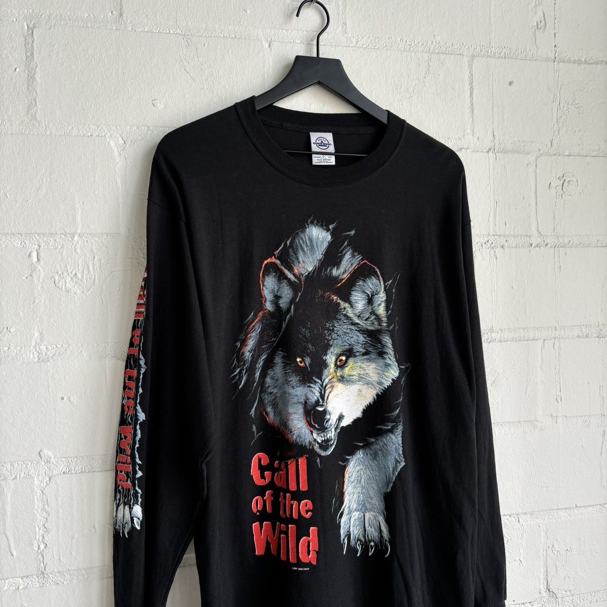 Vintage Vintage Call of the Wild Longsleeve Size US L / EU 52-54 / 3 - 2 Thumbnail