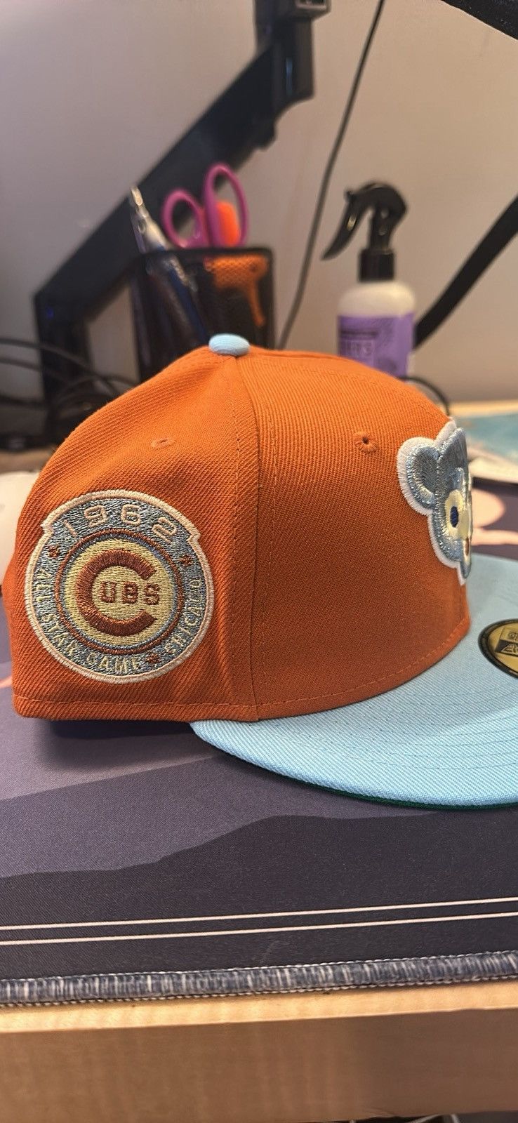 New Era Chicago Cubs “Route 66” New Era Hat 7 1/4 Size ONE SIZE - 2 Thumbnail
