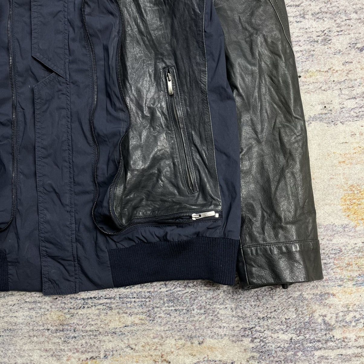 Wooyoungmi Wooyoungmi 2009 multi zipper jacket mix leather Size US M / EU 48-50 / 2 - 10 Thumbnail