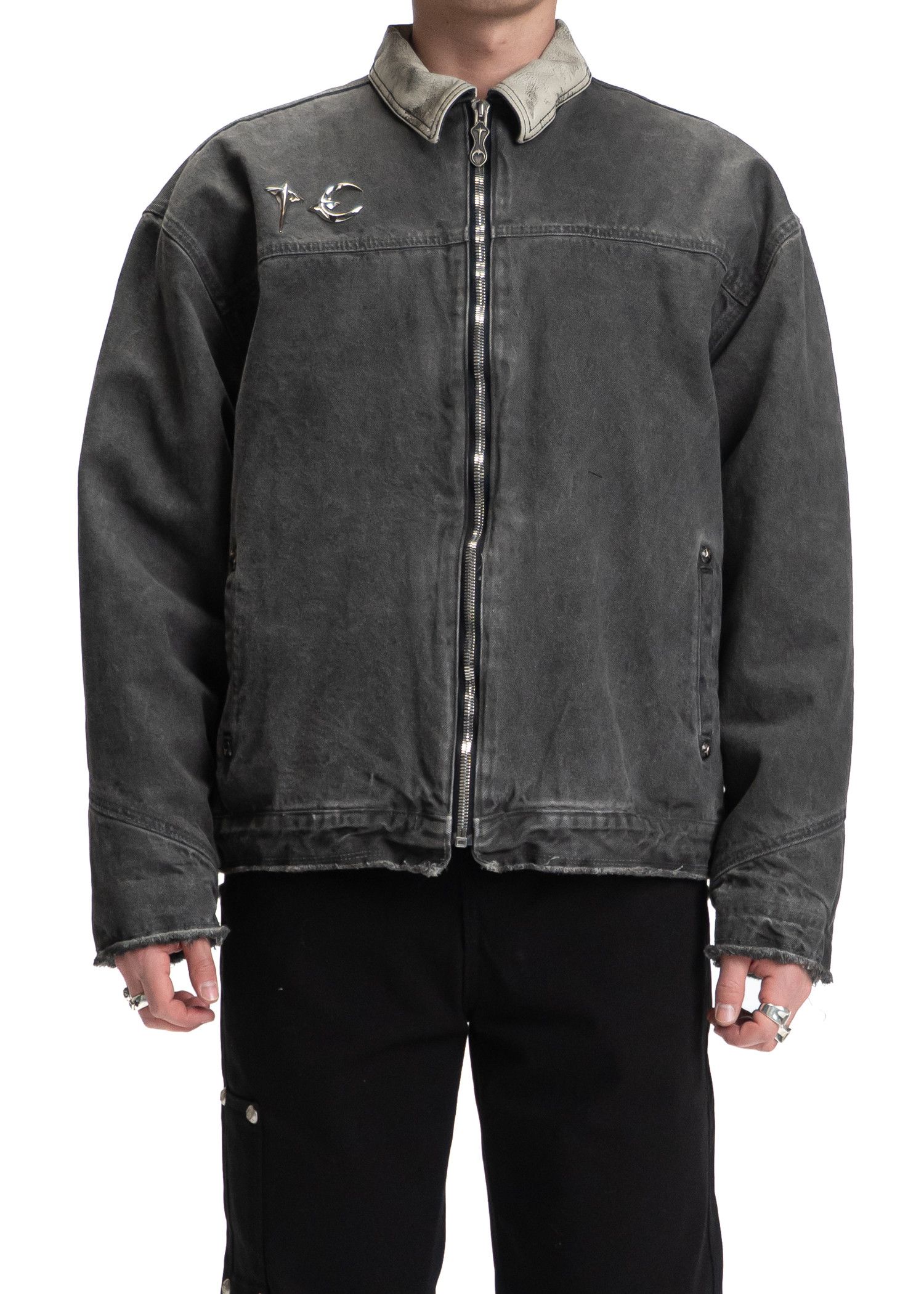 Thug Club (LAST STOCK) Thug Club TC Washed Work Jacket Size US L / EU 52-54 / 3 - 1 Thumbnail