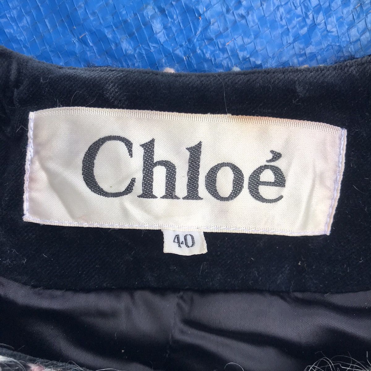 Chloe × Japanese Brand Chloe Wool Jacket Multicolors Size L / US 10 / IT 46 - 12 Thumbnail