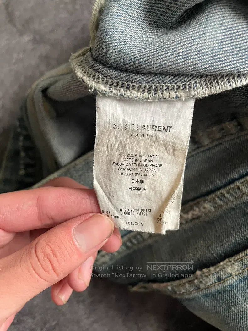 Saint Laurent Paris Saint Laurent Paris Extensive Destruction Size US 28 / EU 44 - 8 Thumbnail