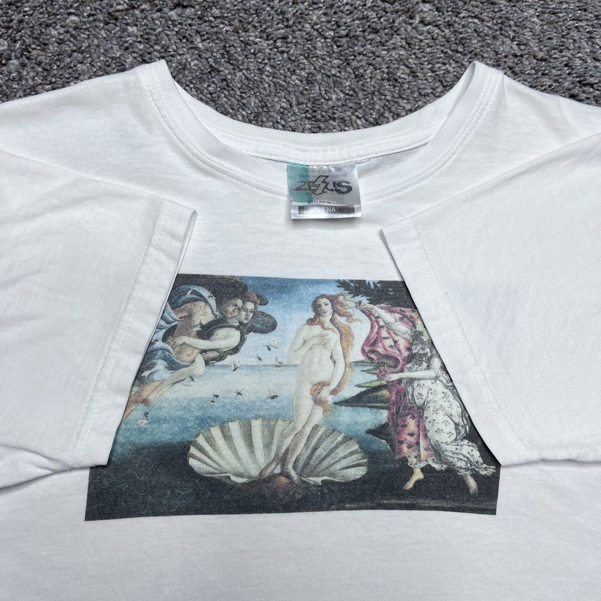 Other Vintage 1990s Birth Of Venus Sandro Botticelli Art T-Shirt Size US S / EU 44-46 / 1 - 3 Thumbnail
