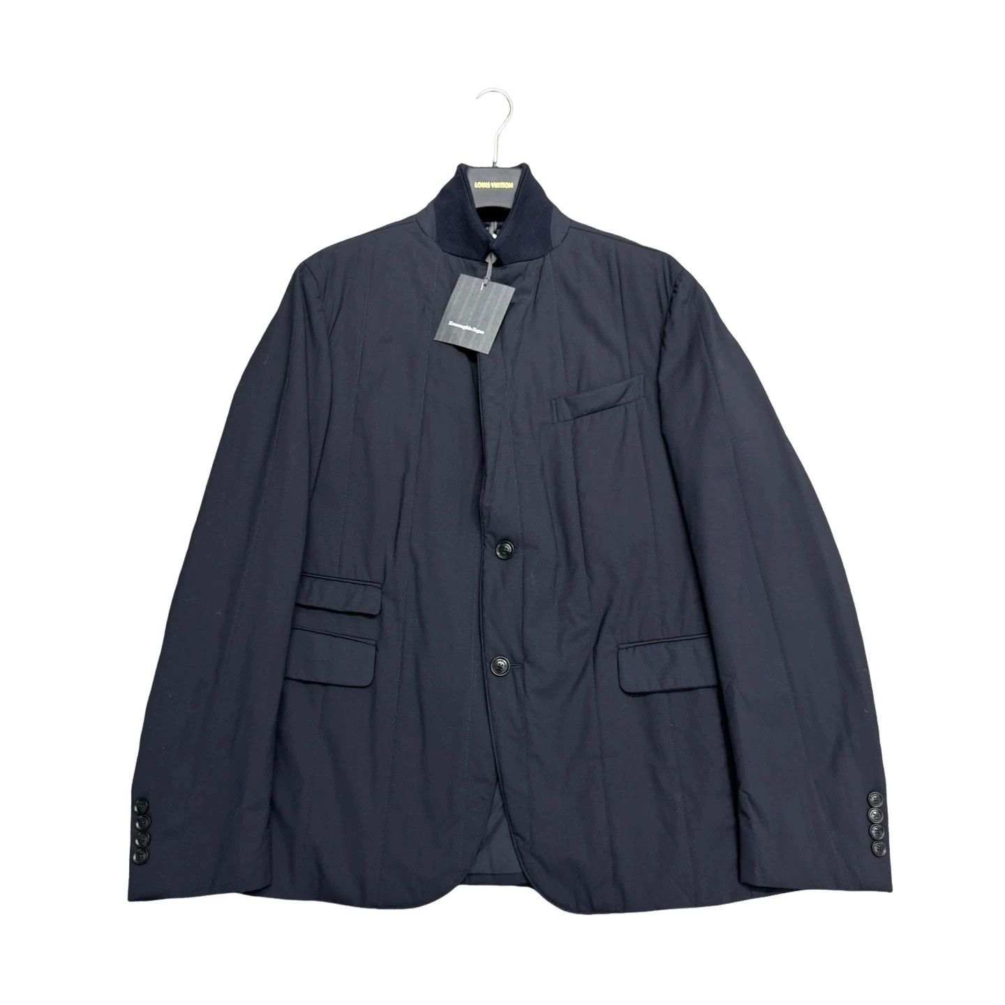 Ermenegildo Zegna Ermenegildo Zegna Elements Padded Wool Jacket 54 Size US L / EU 52-54 / 3 - 1 Thumbnail