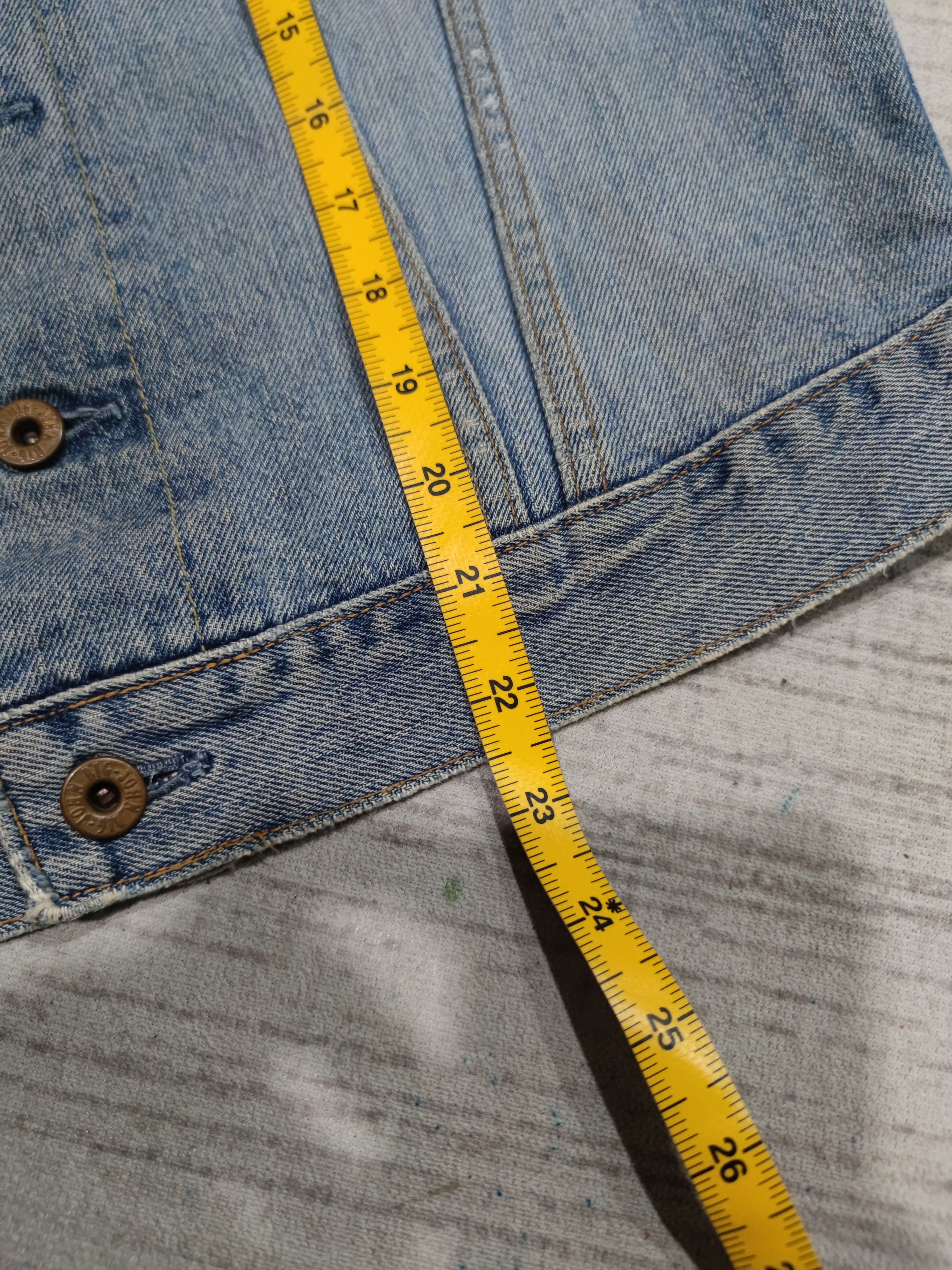Big John Vintage BIG JOHN Selvedge Denim Jacket Size US M / EU 48-50 / 2 - 14 Thumbnail