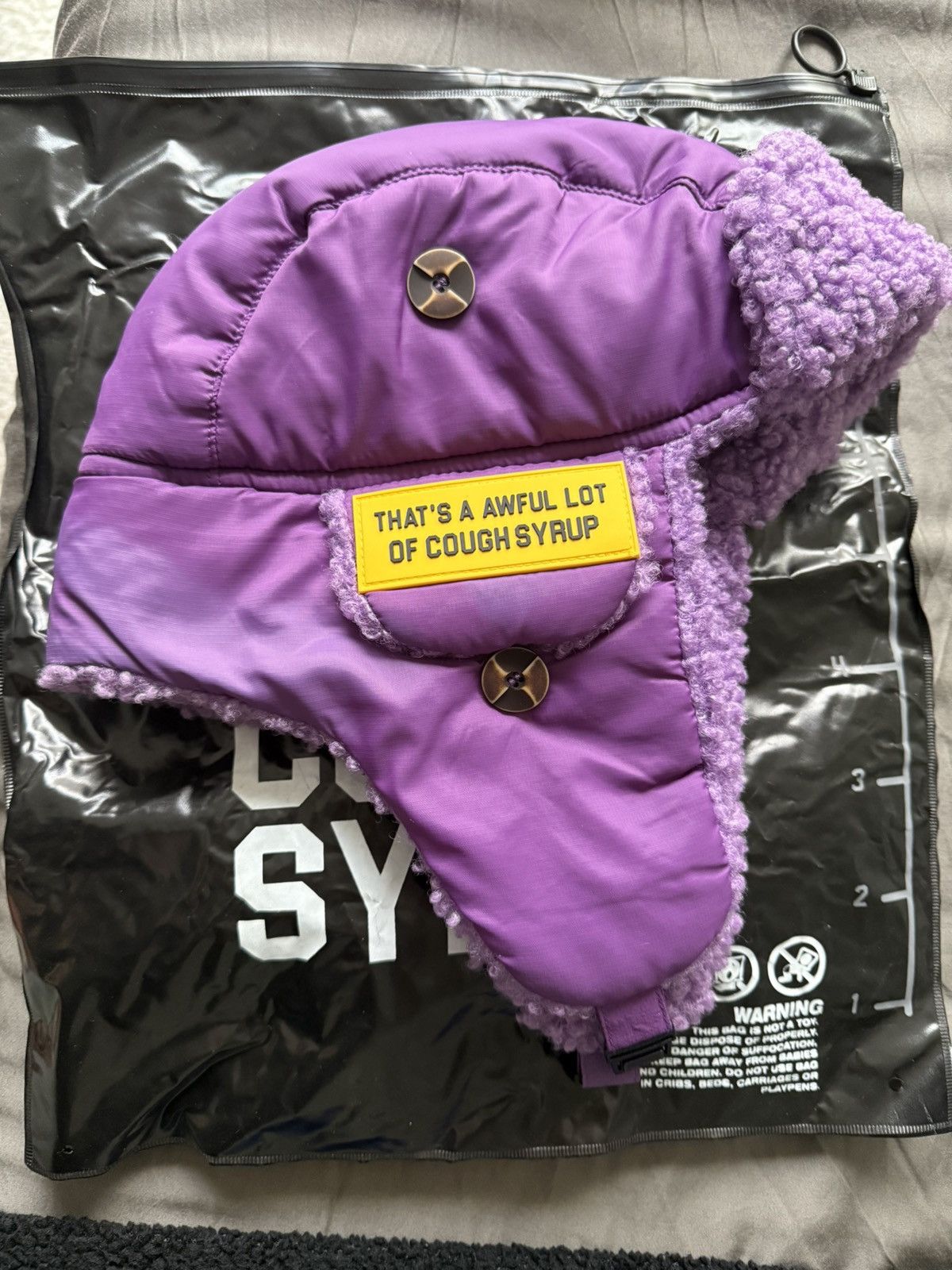 Other That’s A Awful Lot Of Cough Syrup (bomber hat) Size ONE SIZE - 2 Thumbnail