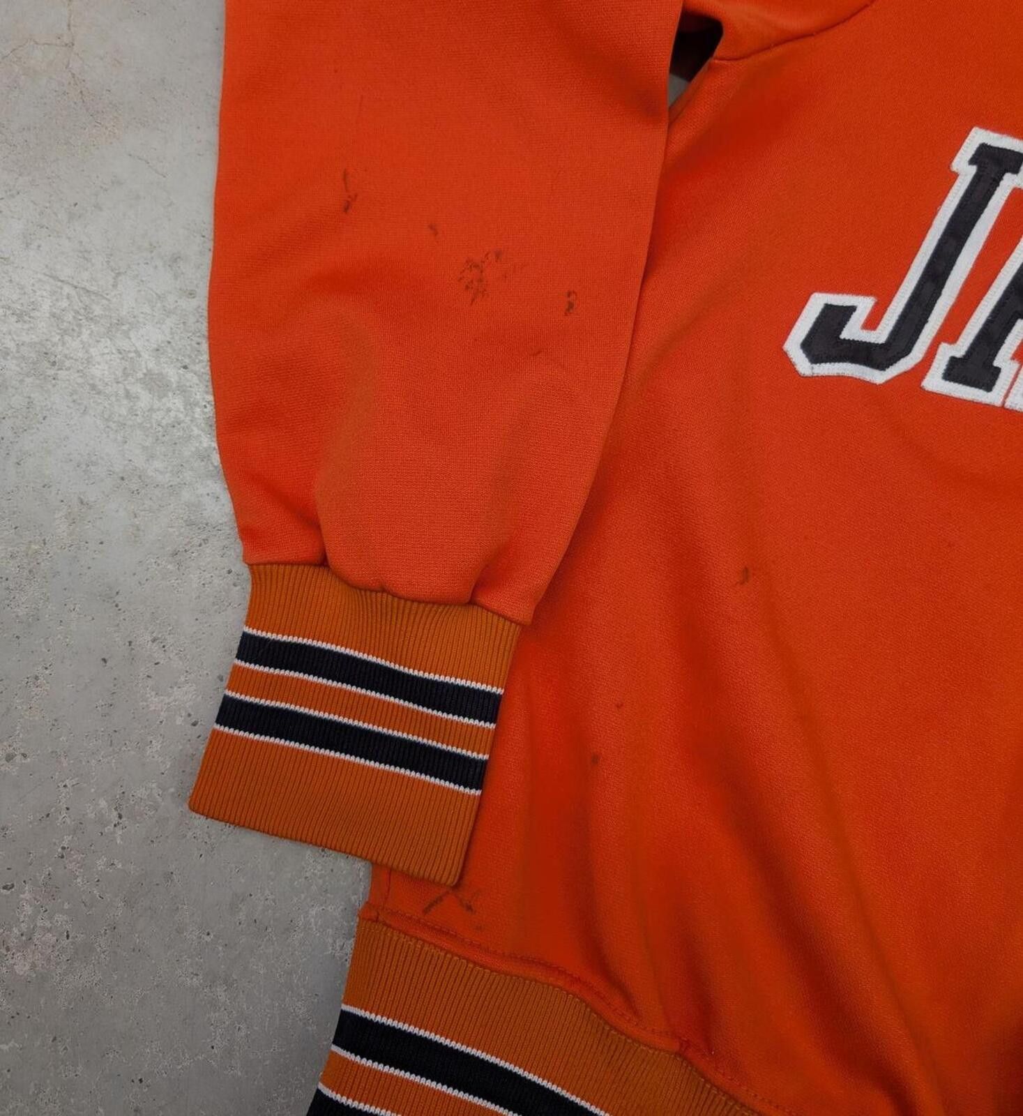 Wilson Vintage 70s Wilson Orange Jackets Made in USA Track Jacket Size US M / EU 48-50 / 2 - 4 Thumbnail