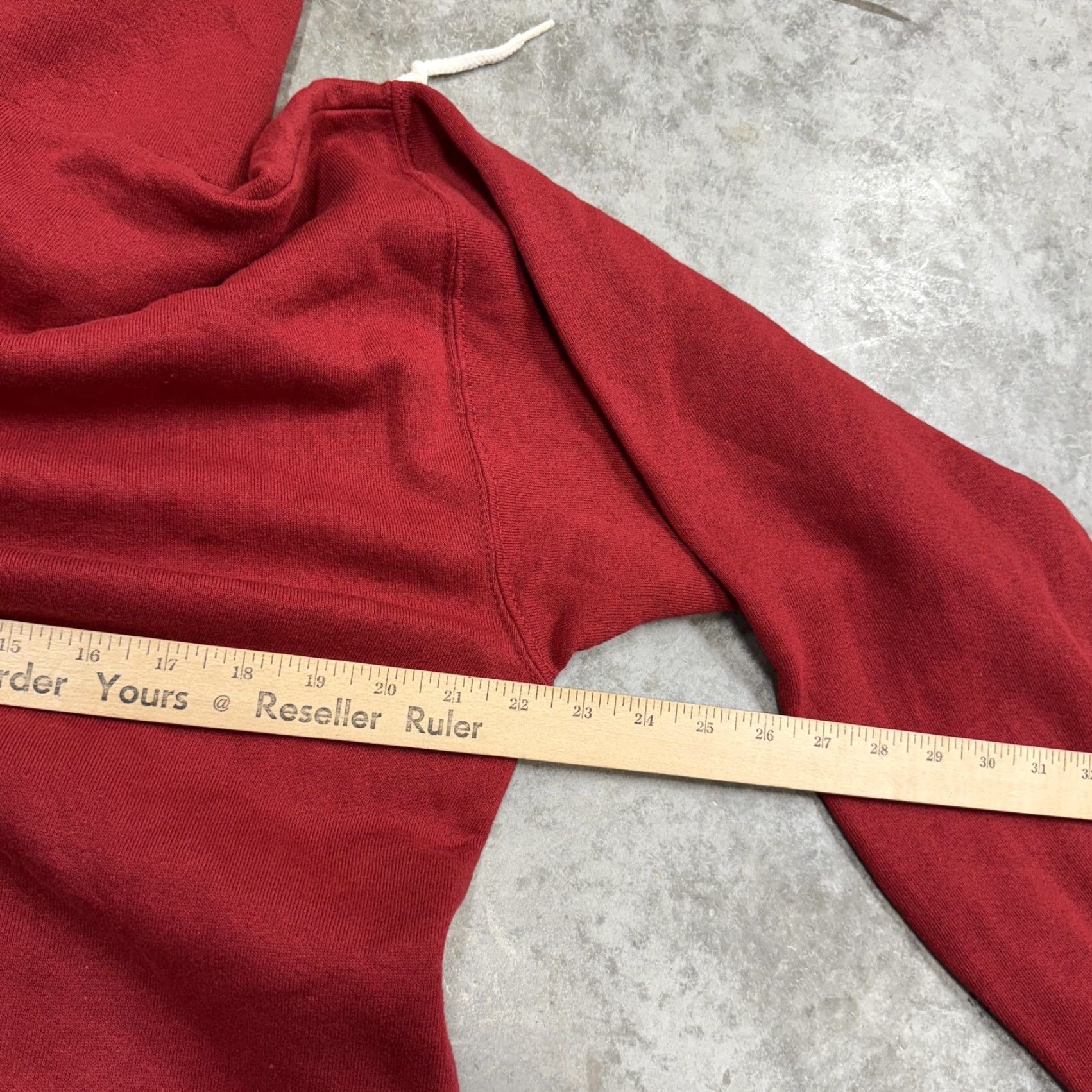 Soffe VINTAGE Soffe Hoodie Mens M Red Heavyweight Pullover Pockets All Seasons 90s Size US M / EU 48-50 / 2 - 7 Thumbnail