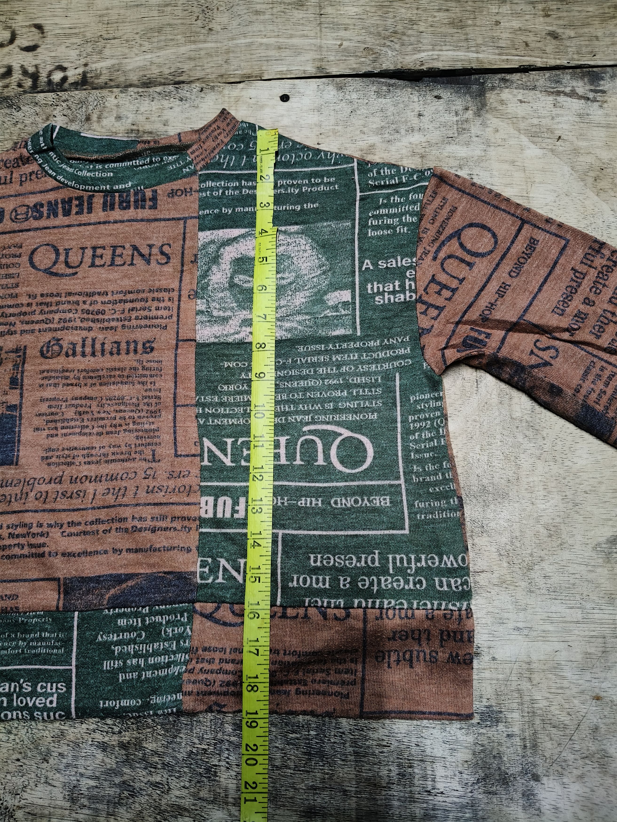 Japanese Brand La Que Serra Cropped Paper Design Size M / US 6-8 / IT 42-44 - 10 Thumbnail