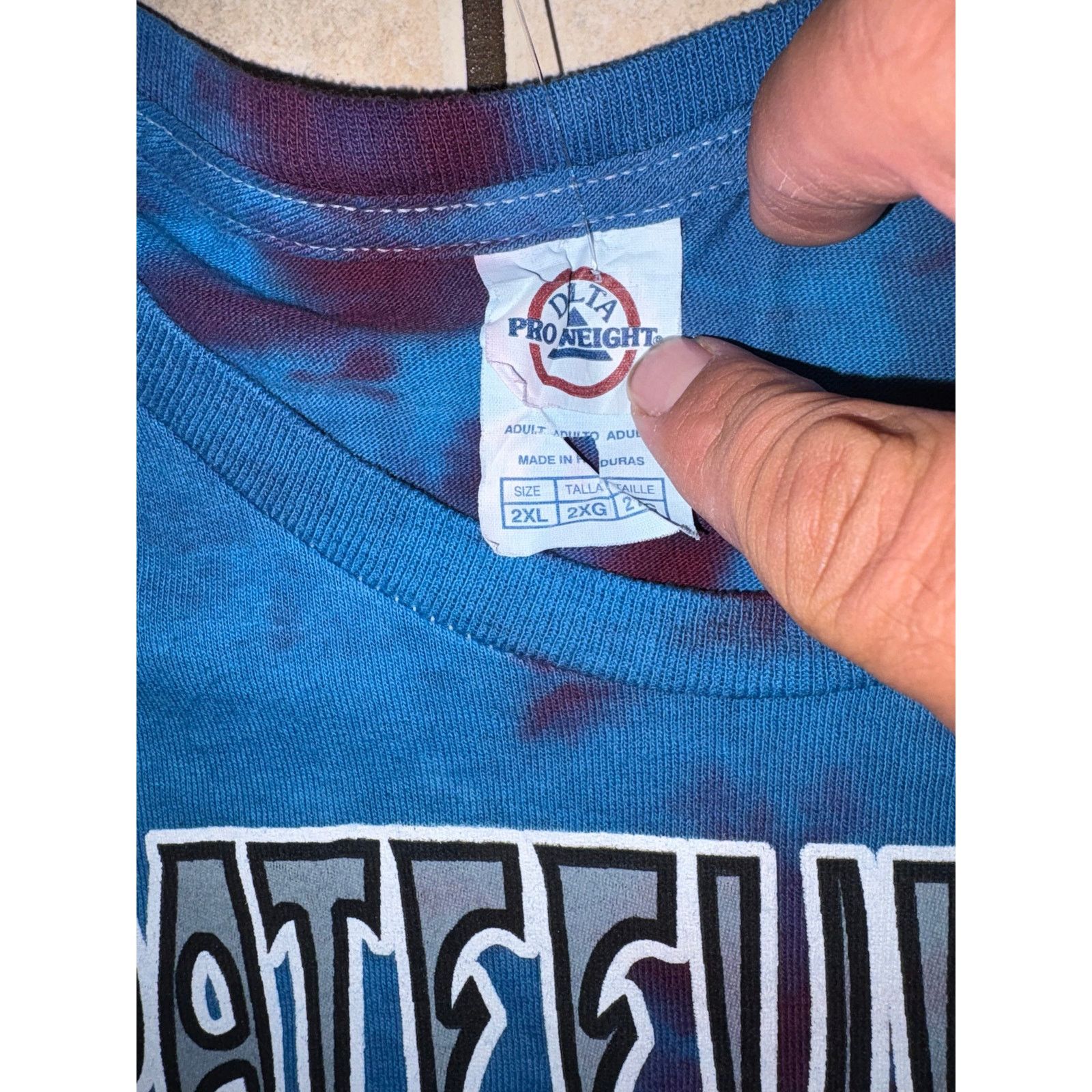 Grateful Dead Grateful Dead Tie dye blue red great American music hall2XL Size US M / EU 48-50 / 2 - 3 Thumbnail