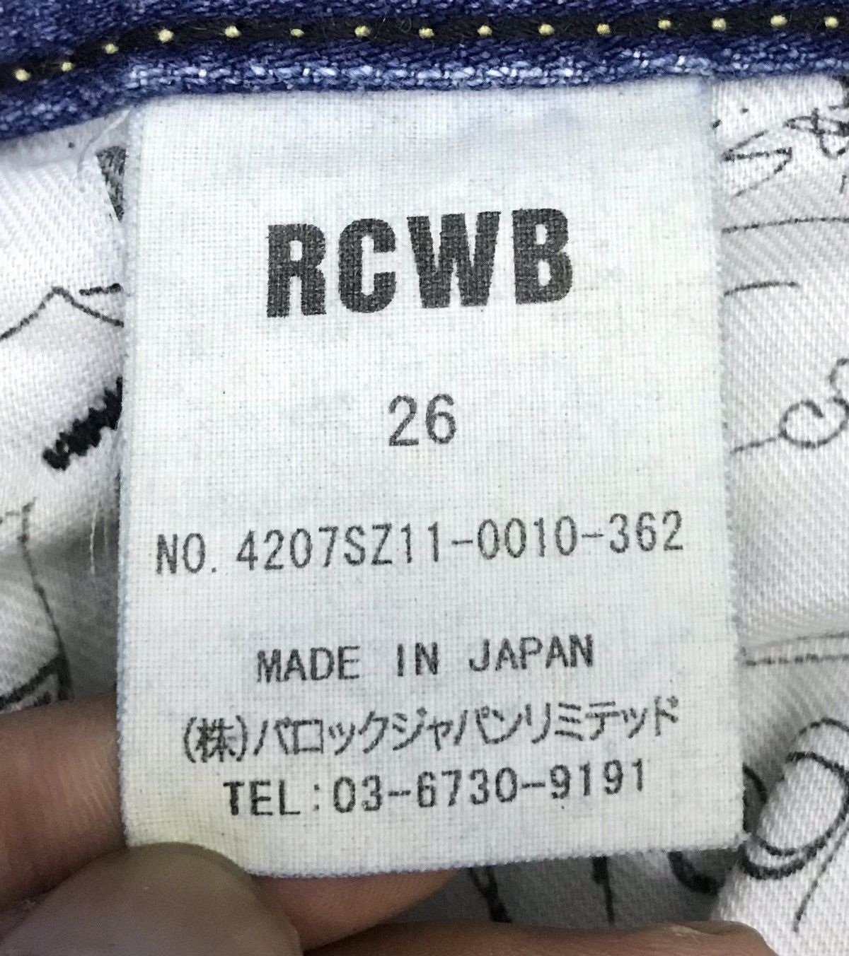 Japanese Brand × Vintage Vintage The Rodeo Crowns Made In Japan Denim Pants Size US 30 / EU 46 - 18 Thumbnail