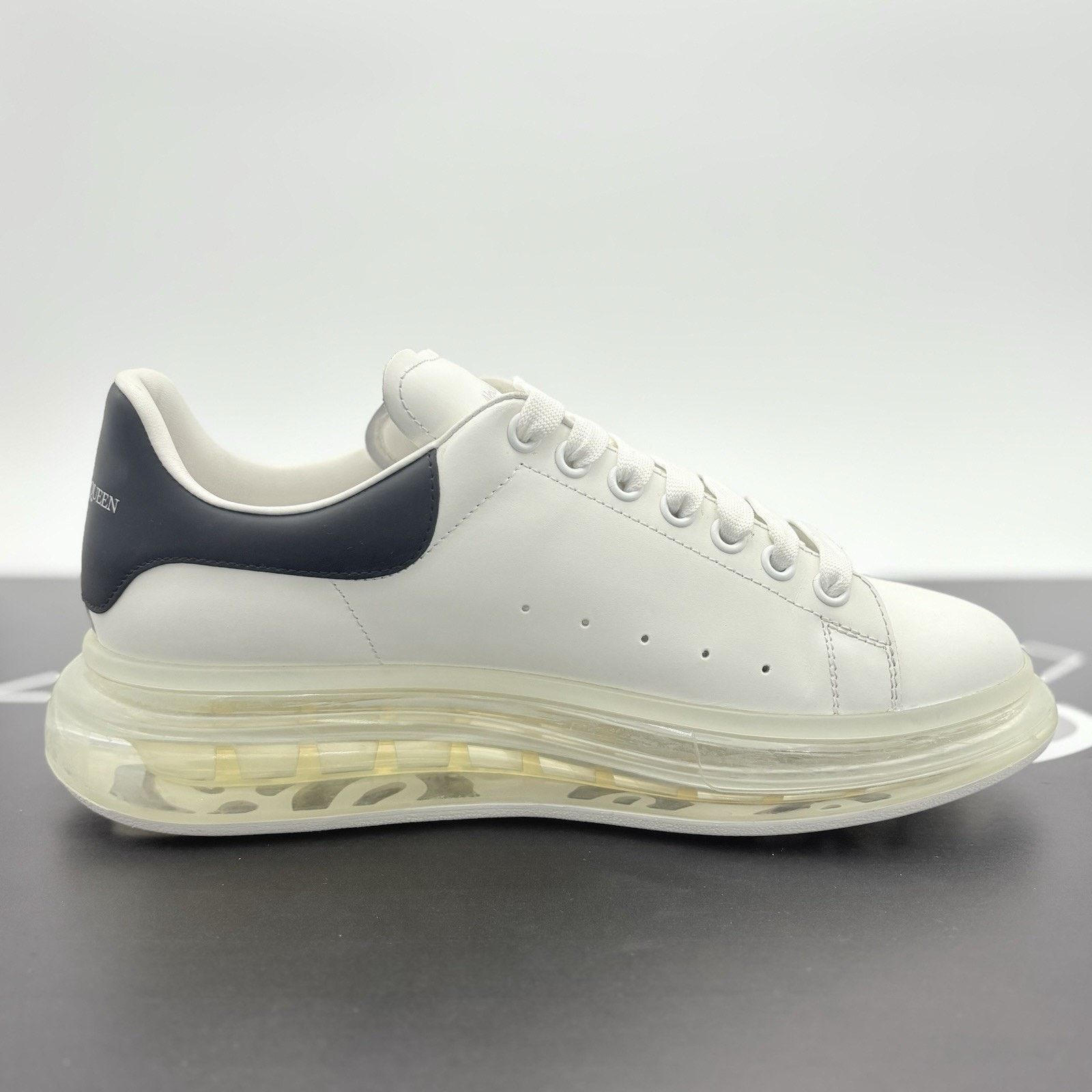 Alexander McQueen Alexander McQueen Clear Sole ' Black White ' | GOOD COND! Size US 11 / EU 44 - 10 Thumbnail