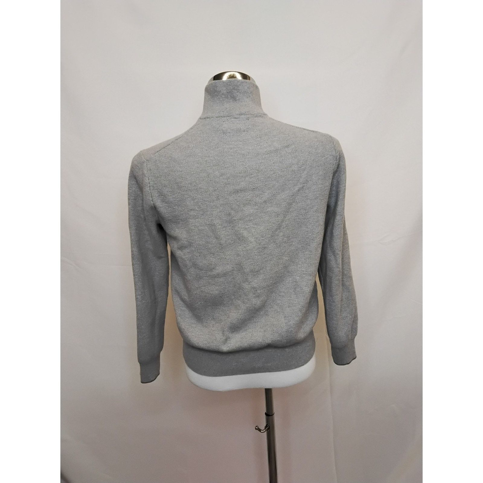 Polo Ralph Lauren Polo Ralph Lauren 1/4 Zip Men's L Gray Pima Cotton Waffle Size US L / EU 52-54 / 3 - 4 Thumbnail