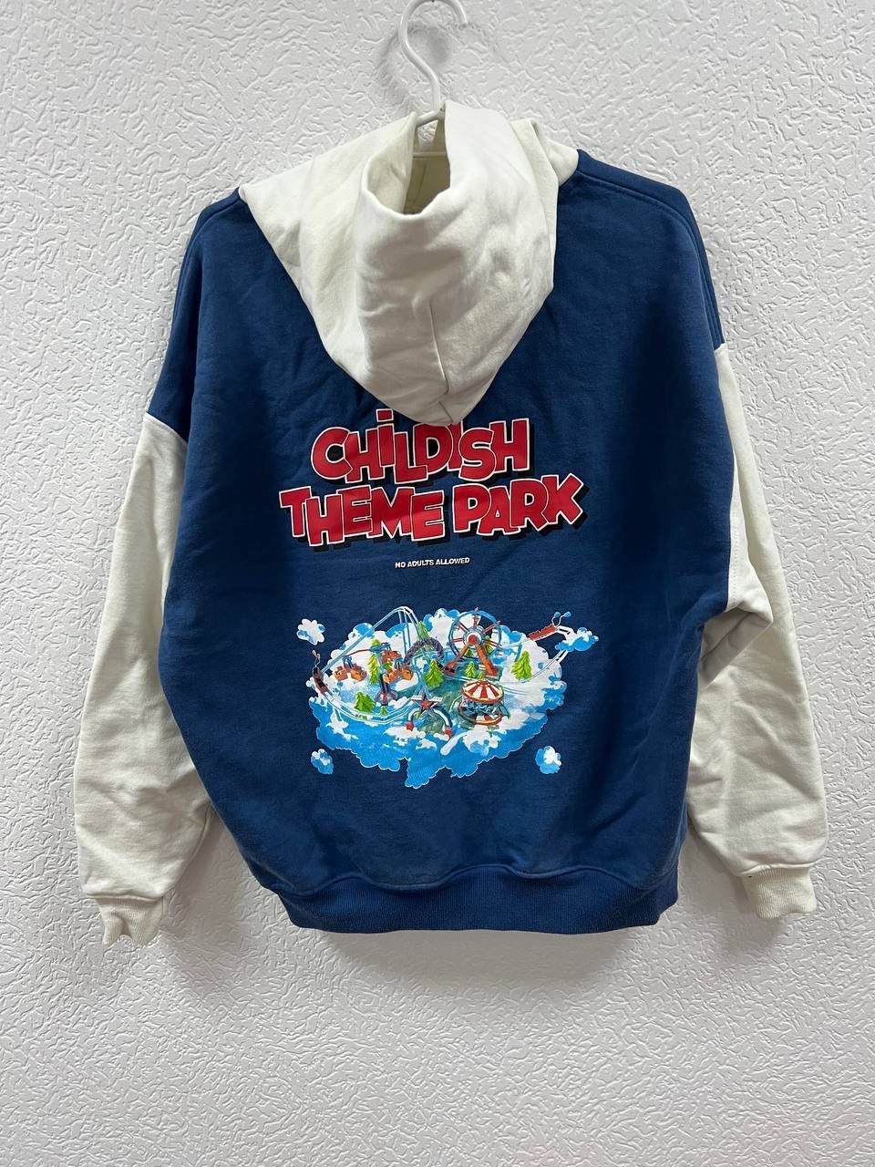 Japanese Brand × Vintage Vintage Theme Park Childish Blue TGF Hoodie Size US S / EU 44-46 / 1 - 2 Thumbnail