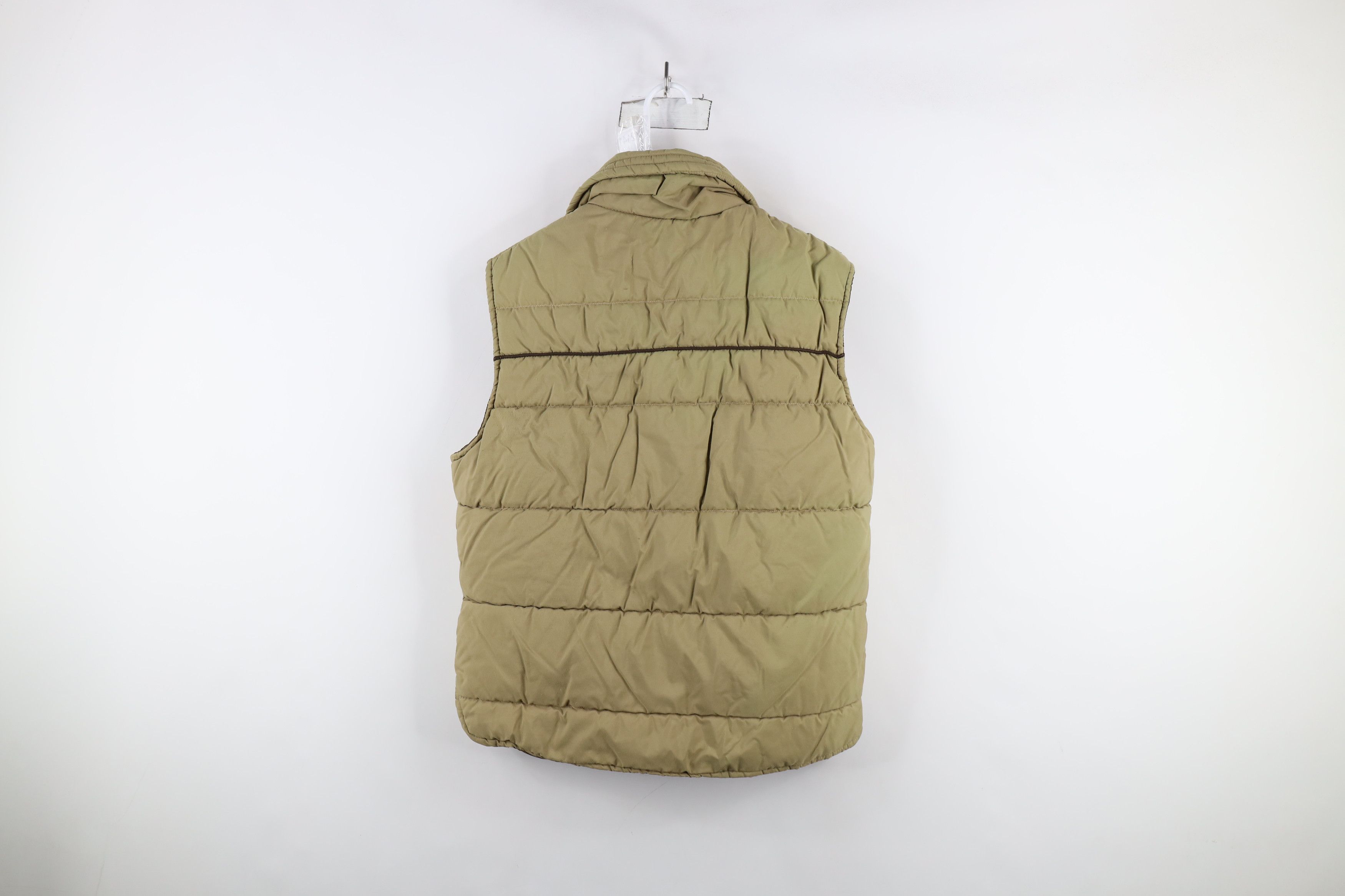 Vintage Vintage 70s Streetwear Sun Faded Puffer Vest Jacket Brown Size US M / EU 48-50 / 2 - 11 Thumbnail