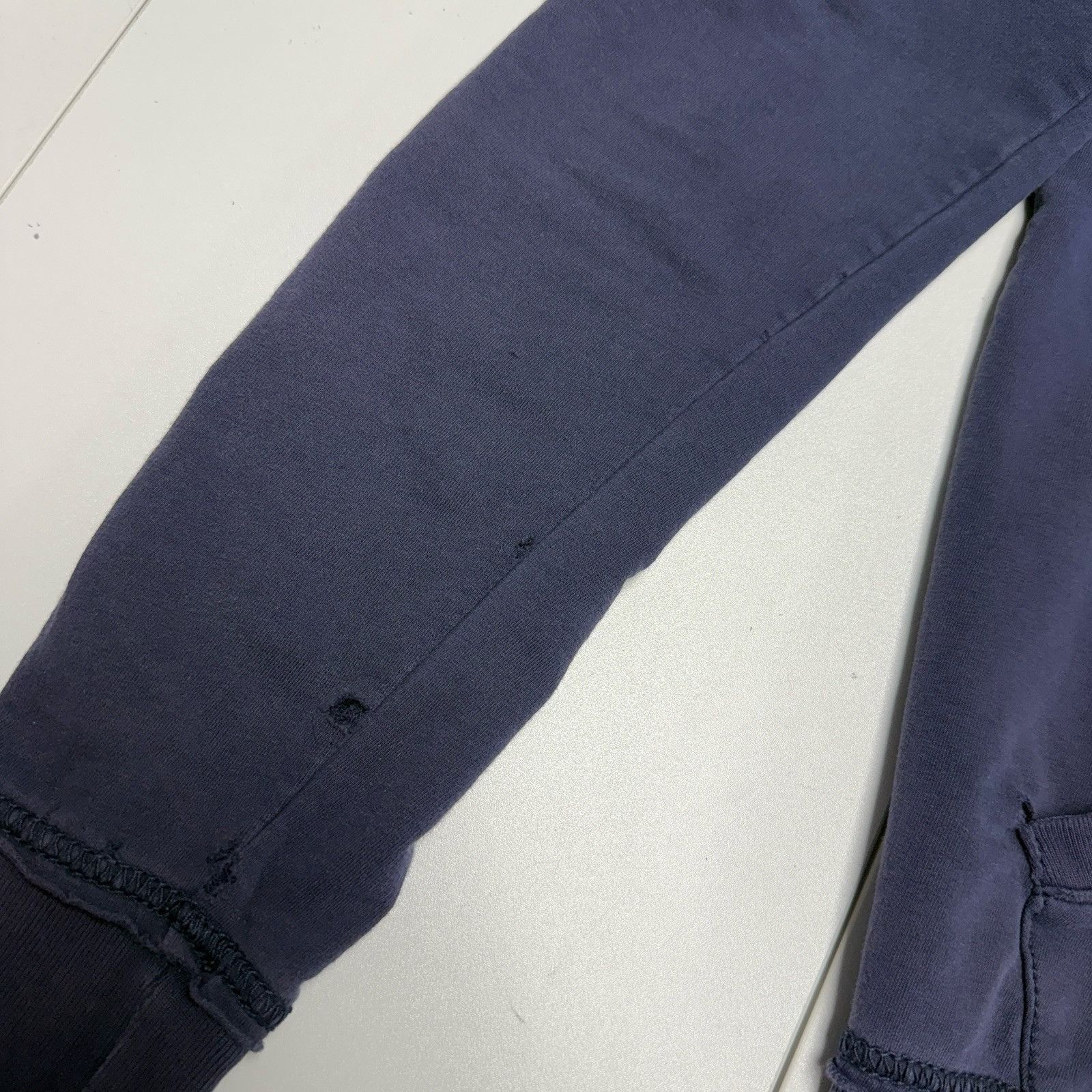 Ralph Lauren Polo Jeans Company Hoodie Womens XS 17x22.5 Blue Flag Embroi Size XS / US 0-2 / IT 36-38 - 8 Thumbnail