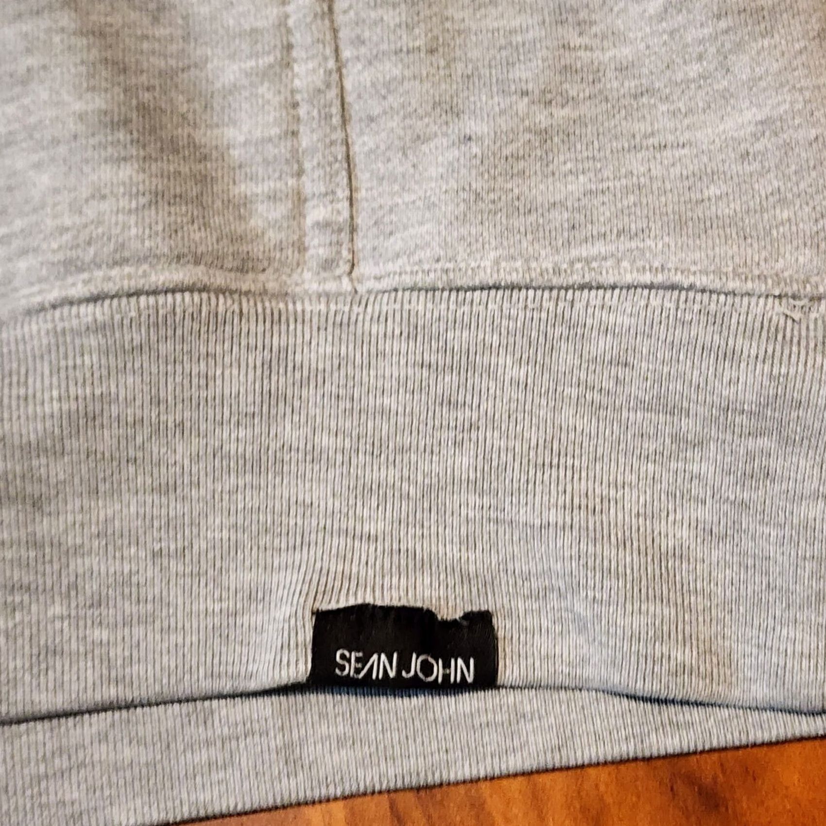 Sean John Sean John Hoodie Mens Large Designer Pullover Winter Grey Regular Sweatshirt Size US L / EU 52-54 / 3 - 3 Thumbnail