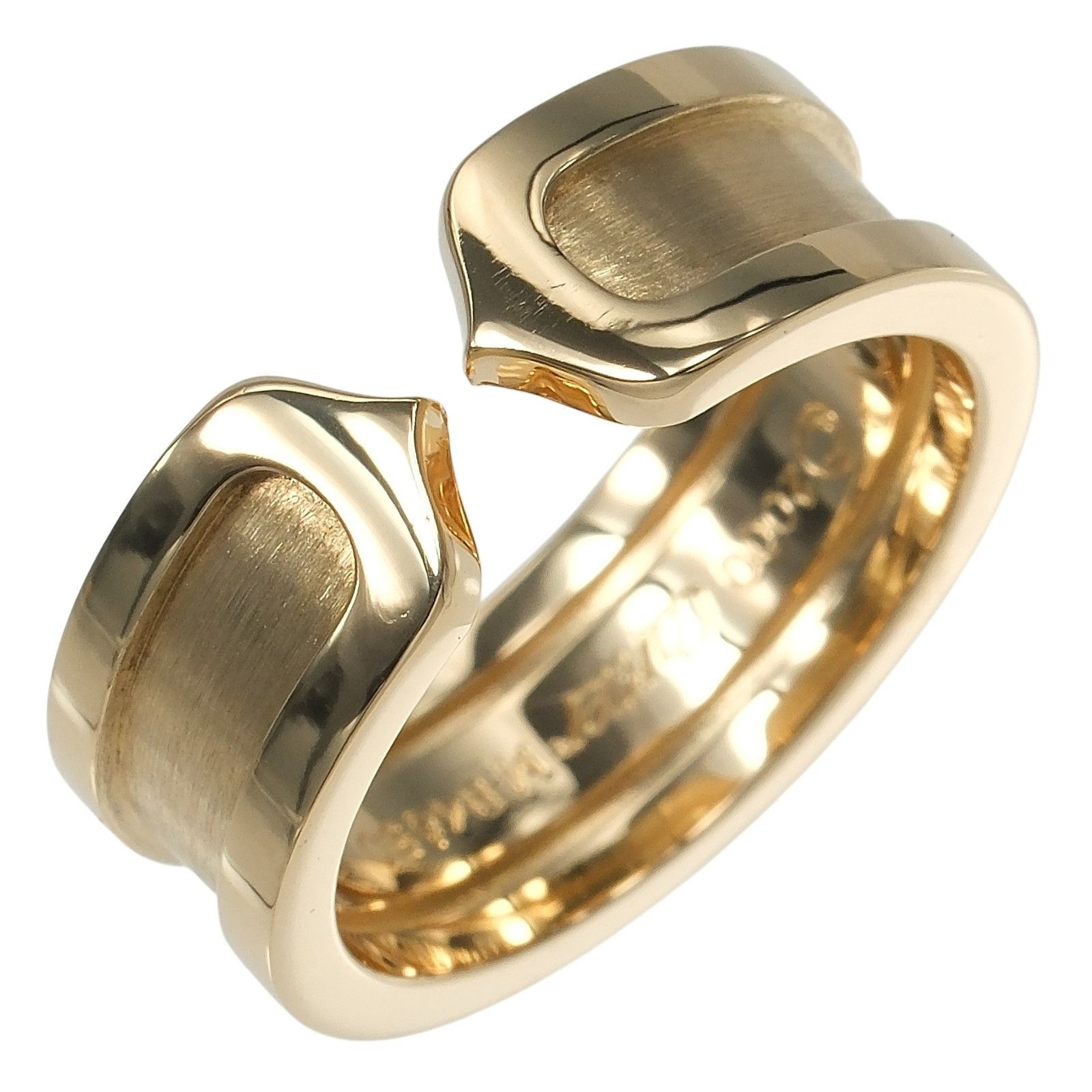 Cartier Cartier Cartier 2C Au750 Ring Size 8 Precious Metal Ring DUTY FREE for USA Size ONE SIZE - 1 Thumbnail