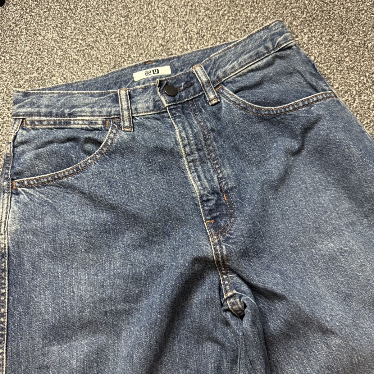 Japanese Brand × Jun Takahashi × Undercover 🔥🔥🇯🇵 Vintage 90 Japanese Streetwear Uniqlo Baggy Pant Size US 30 / EU 46 - 3 Thumbnail