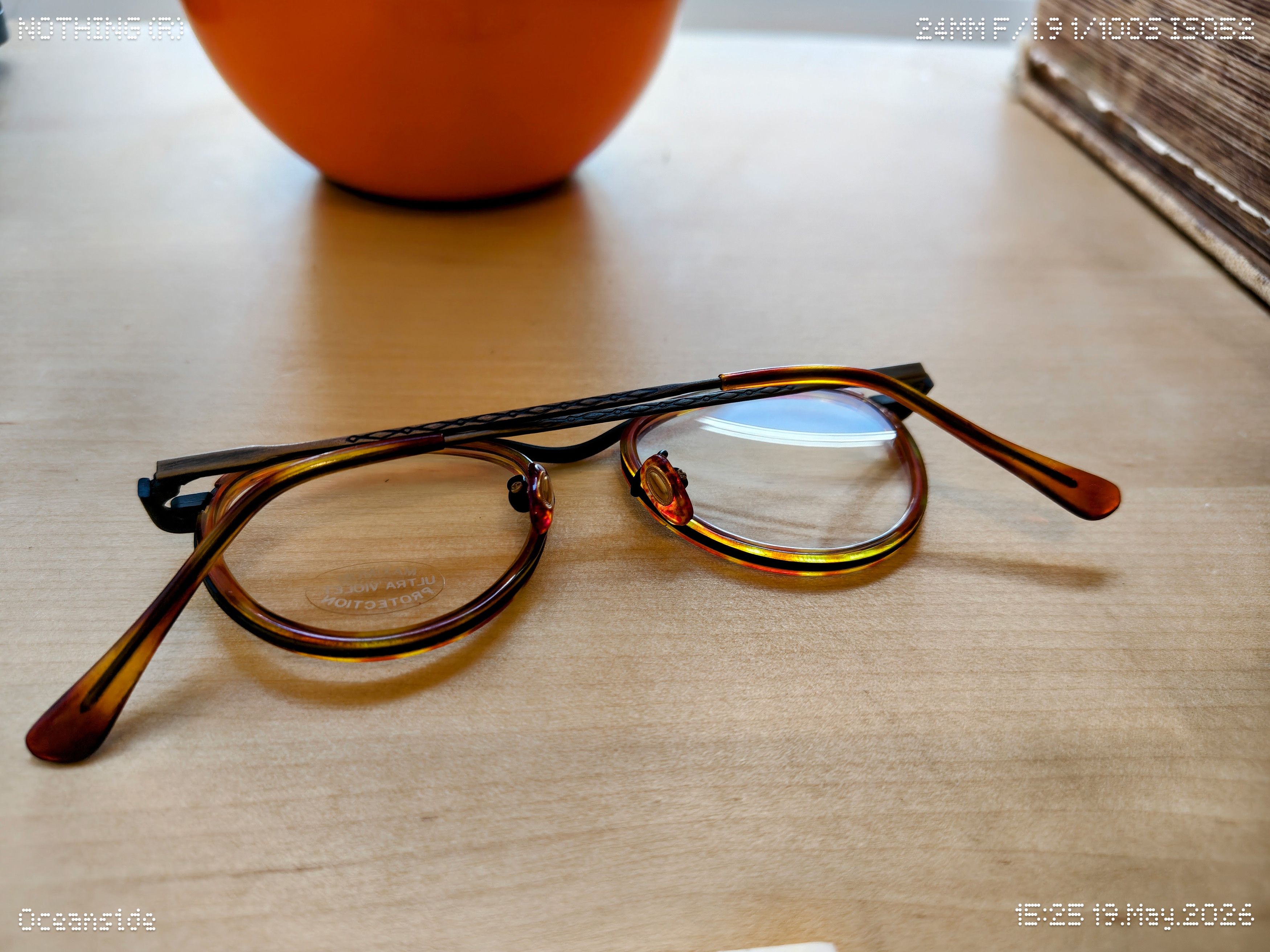 Vintage Vintage Deadstock Round Tortoise Optical Glasses Frames Size ONE SIZE - 4 Thumbnail