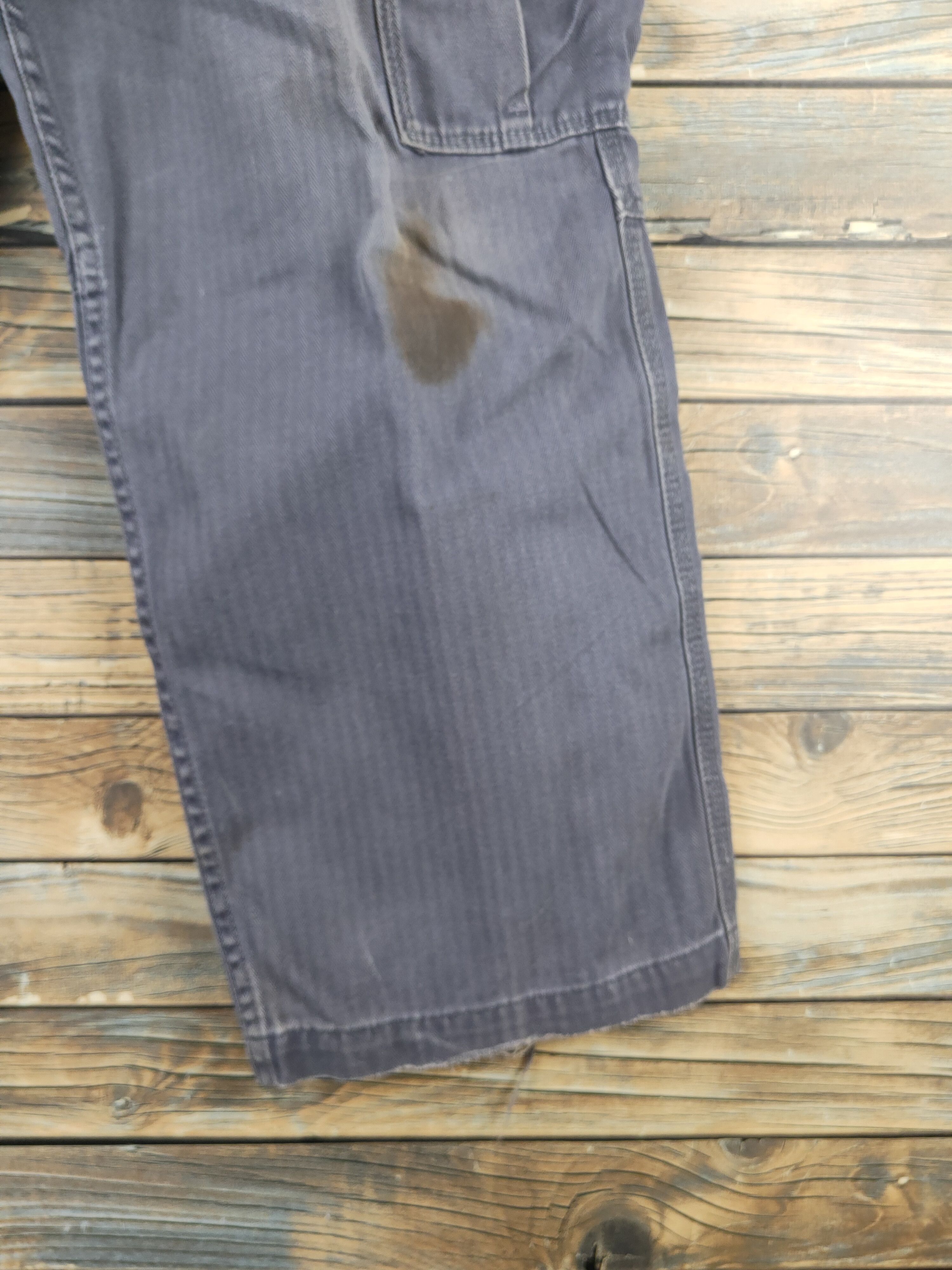 Japanese Brand DL Evenriver Dark Gray Multipocket Cargo Pants #46-291T Size US 31 - 6 Thumbnail