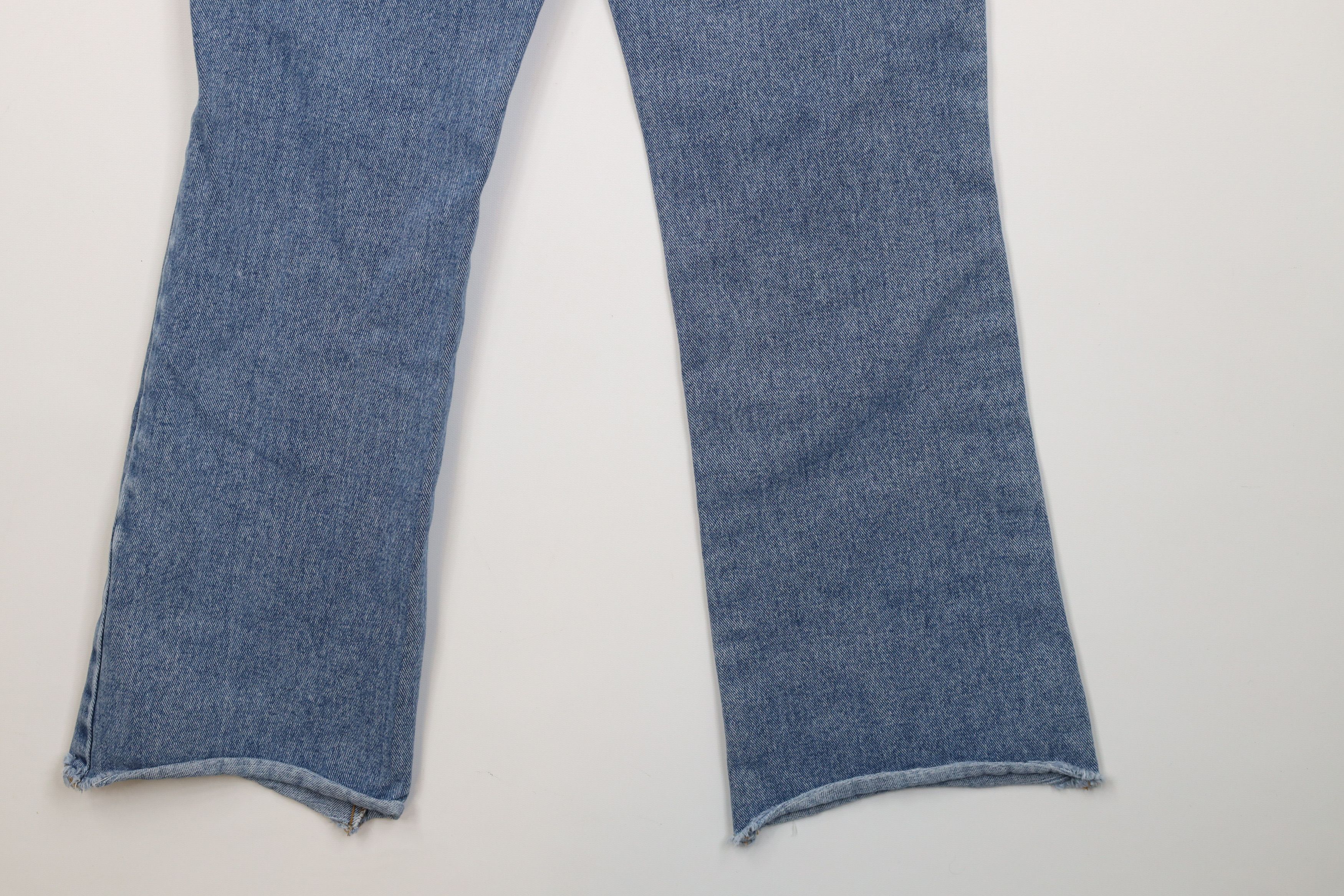 Vintage Vintage 90s Y2K Streetwear Babydoll Flared Denim Jeans Size 30" / US 8 / IT 44 - 13 Thumbnail