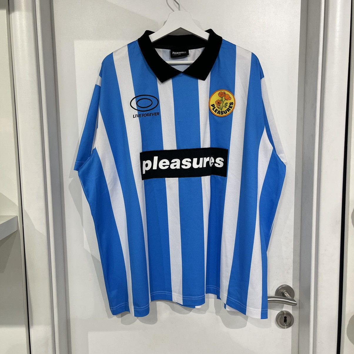 Pleasures Pleasures Penalty Soccer Jersey Blue Size US XL / EU 56 / 4 - 1 Thumbnail