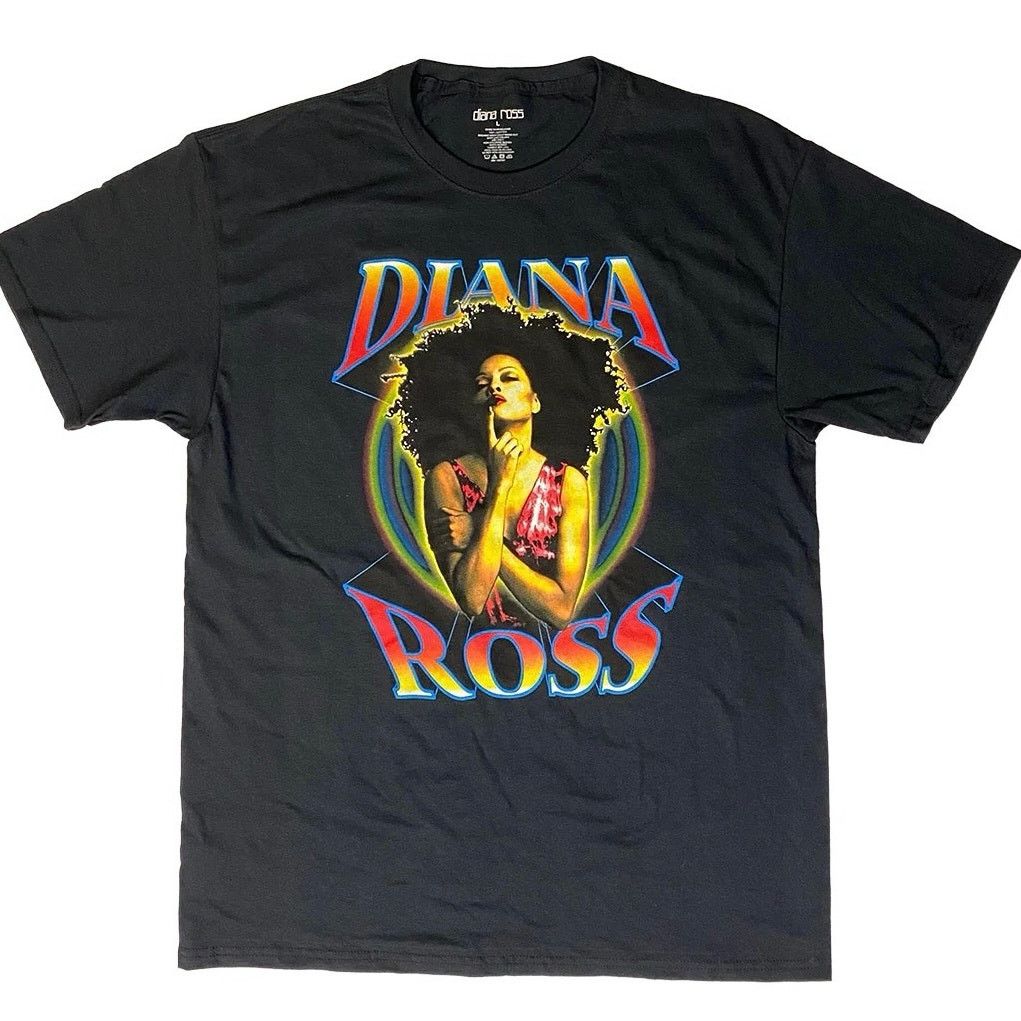 Other DIANA ROSS Cover Tee Size XL / P2P 24 Preowned Size XL / US 12-14 / IT 48-50 - 1 Thumbnail