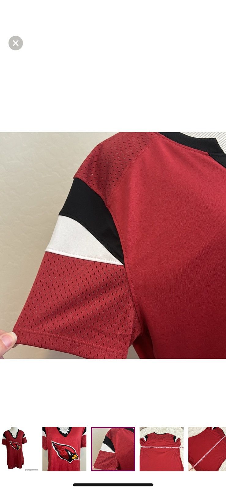 NFL NFL large Arizona cardinals jersey shirt Size L / US 10 / IT 46 - 6 Thumbnail