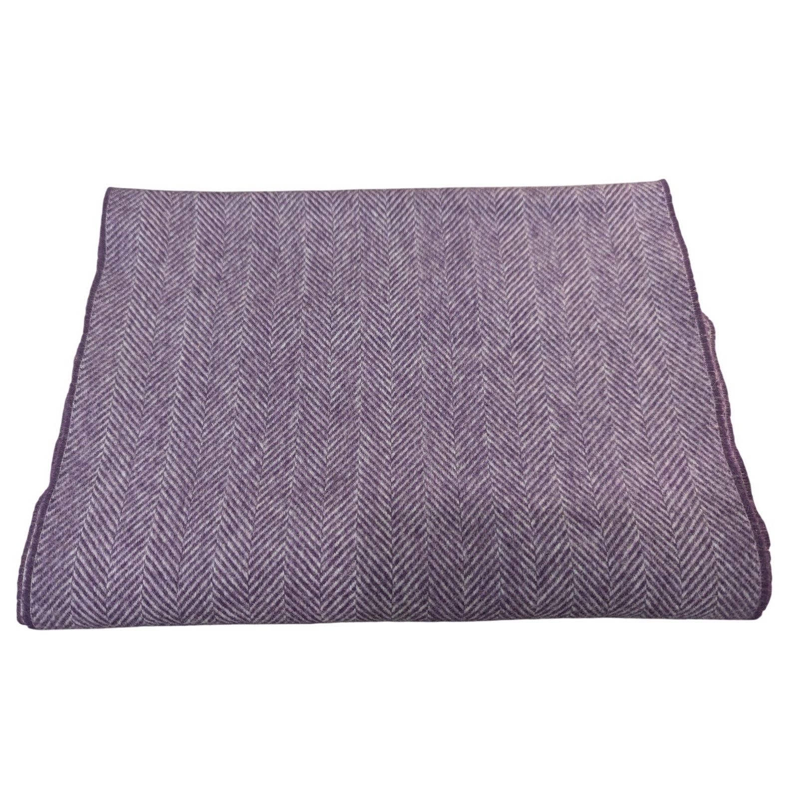 Other PRIA Lanificio Alfredo Biella Purple Cashmere Scarf Size ONE SIZE - 2 Thumbnail