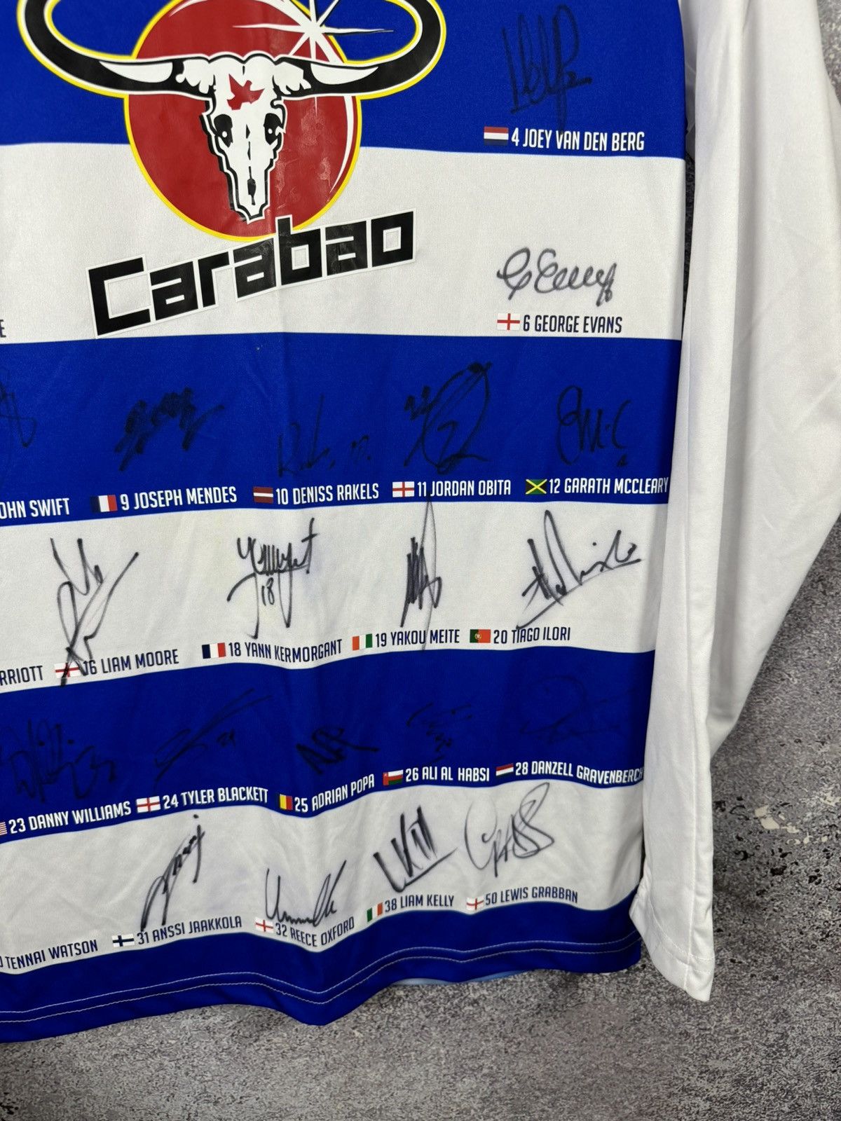 Puma × Vintage Reading 2016/17 Puma Jersey All Team Autographs Blokcore S Size US S / EU 44-46 / 1 - 6 Thumbnail