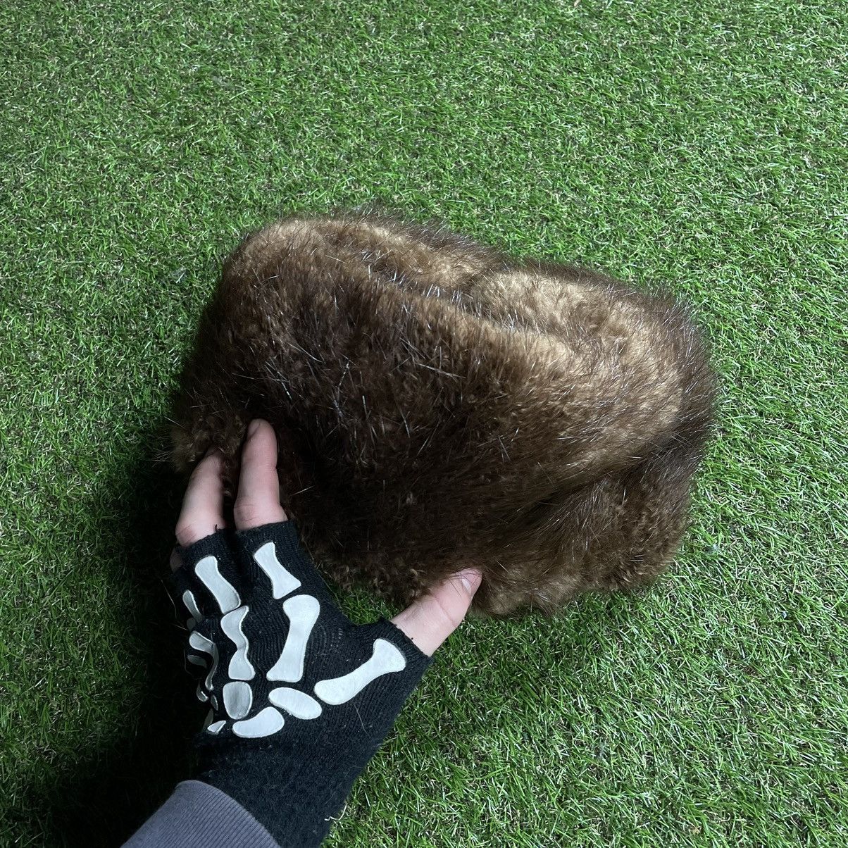 Vintage Vintage Y2K Fuzzy Mohair Beanie Alt Grunge Streetwear OS Size ONE SIZE - 6 Thumbnail