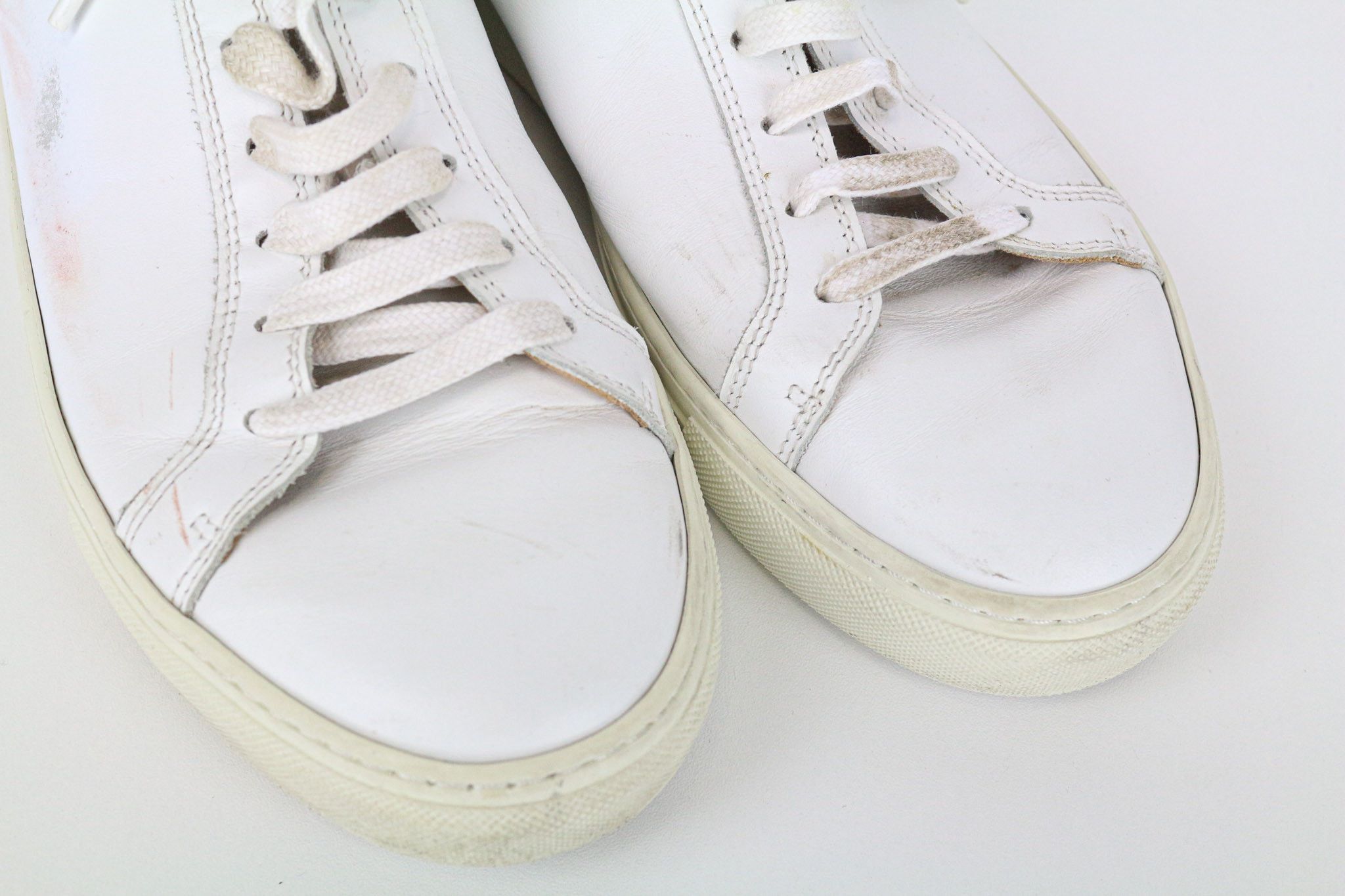 Suitsupply EU41 White Leather Low-Top Sneakers 74684 Size US 8 / EU 41 - 9 Thumbnail