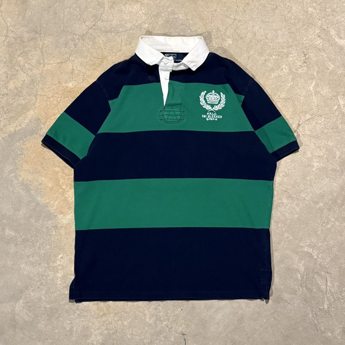 ラルフローレン　ラグビー　2004 ヴィンテージ　古着　ビッグサイズ　L New Vintage 2004 Ralph Lauren Rugby Shirt Womens XS