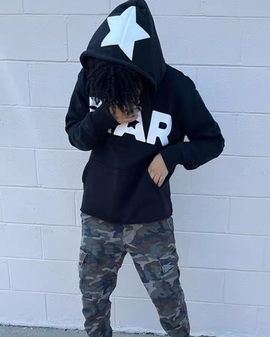Other Retro Gothic Y2K Star Moon Jacquard Fashion Hoodies Size US S / EU 44-46 / 1 - 2 Thumbnail