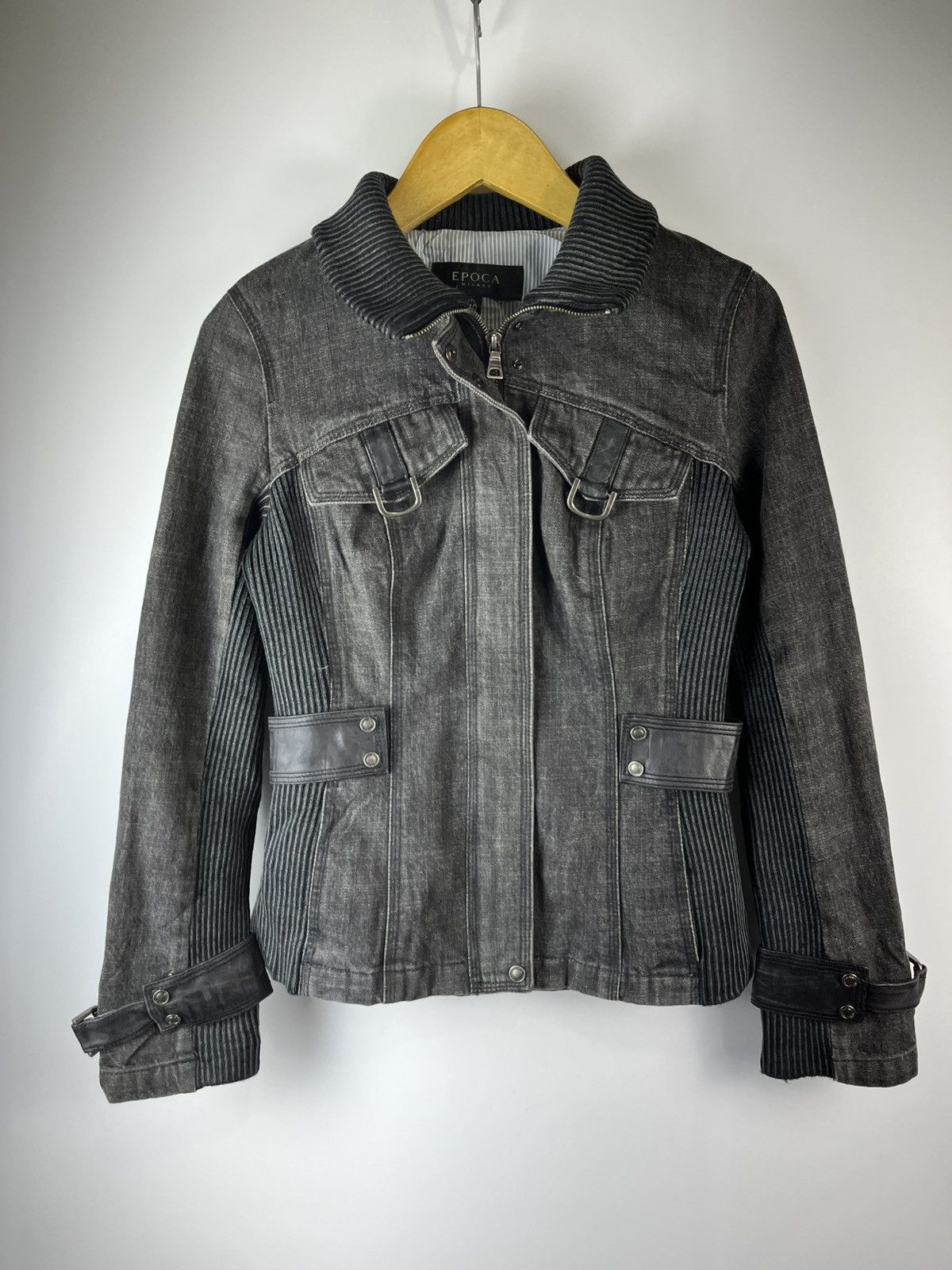 If Six Was Nine × Japanese Brand × Le Grande Bleu (L.G.B.) Japanese Bondage leather jacket by EPOCA Size US S / EU 44-46 / 1 - 1 Thumbnail