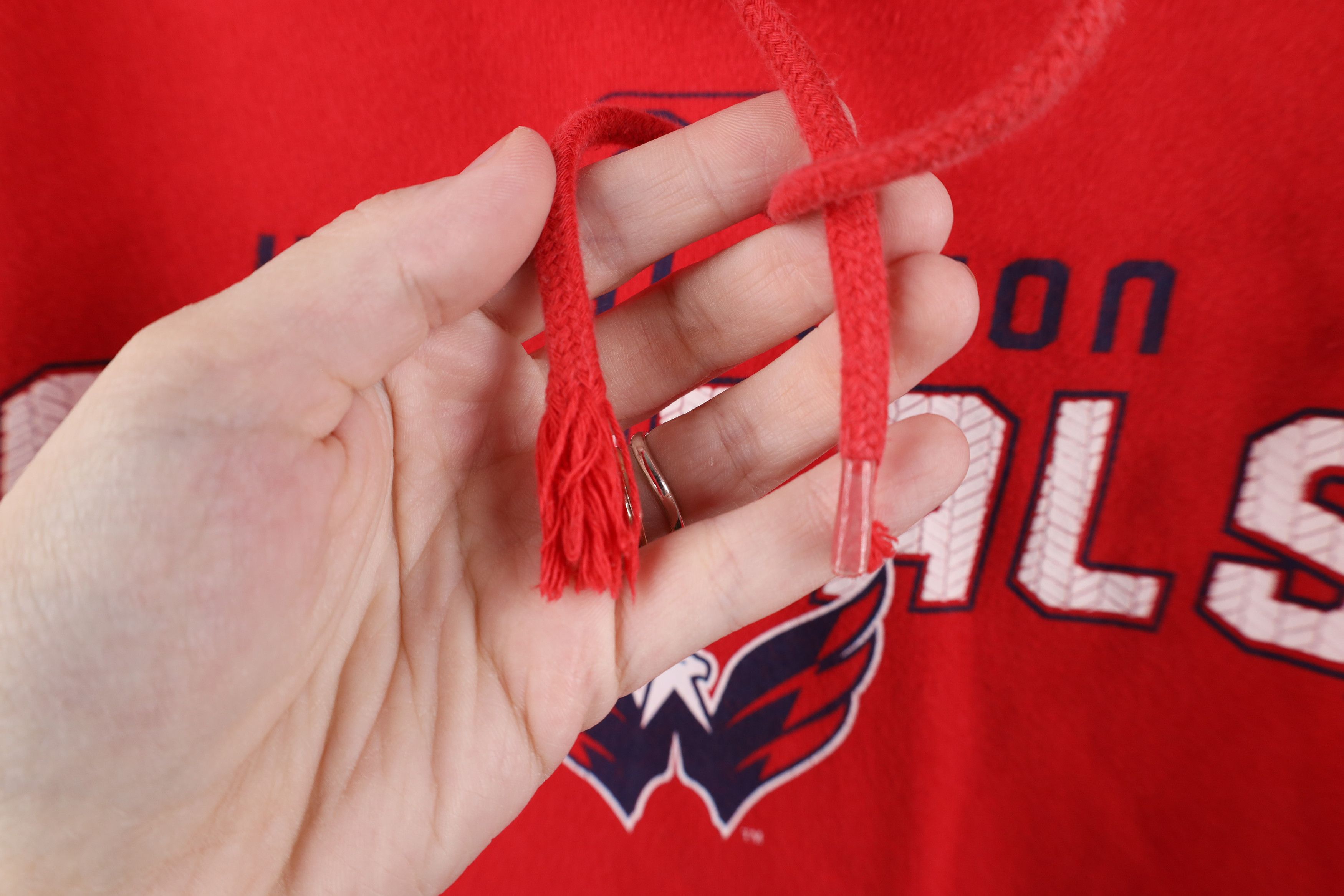 Reebok Vintage Reebok Washington Capitals Hockey Hoodie Sweatshirt Size US XXL / EU 58 / 5 - 5 Thumbnail